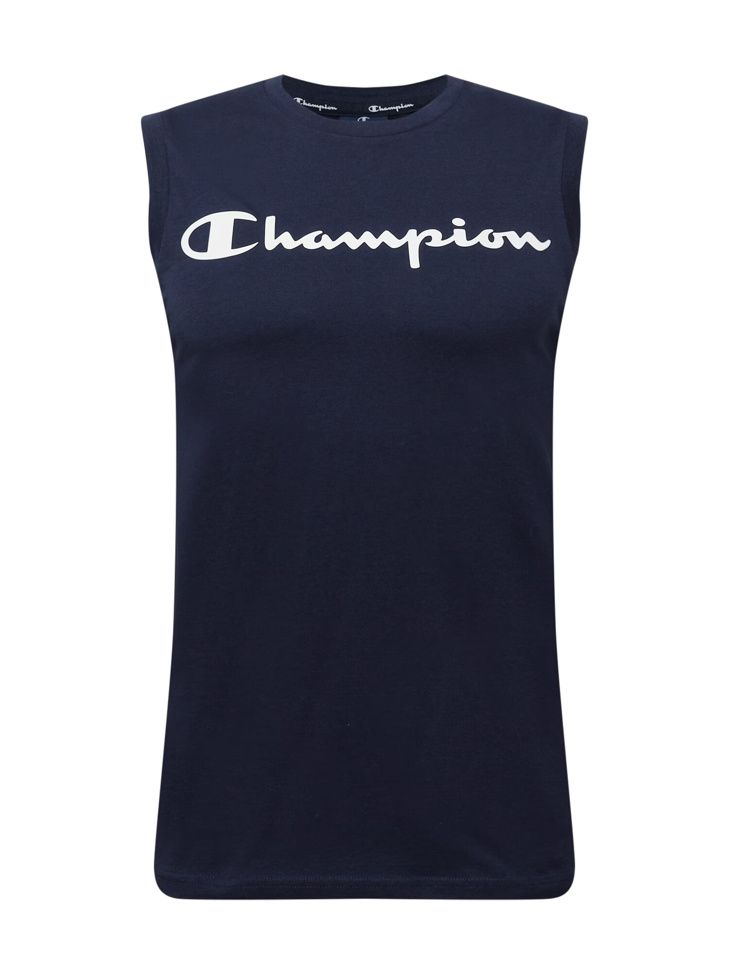 Champion Authentic Athletic Apparel Funkcionalna majica mornarska / bela - Pepit.si