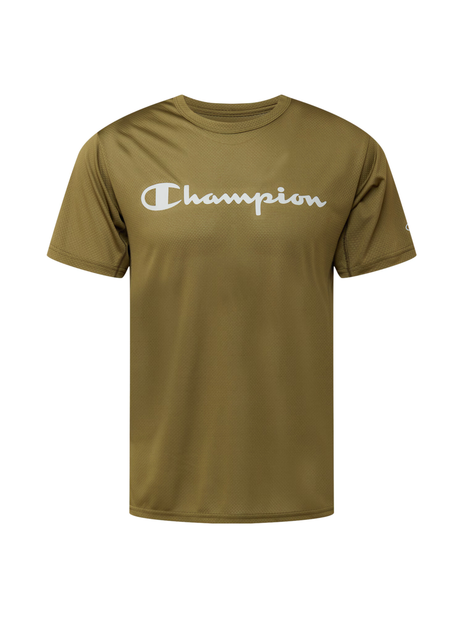 Champion Authentic Athletic Apparel Funkcionalna majica oliva / bela - Pepit.si