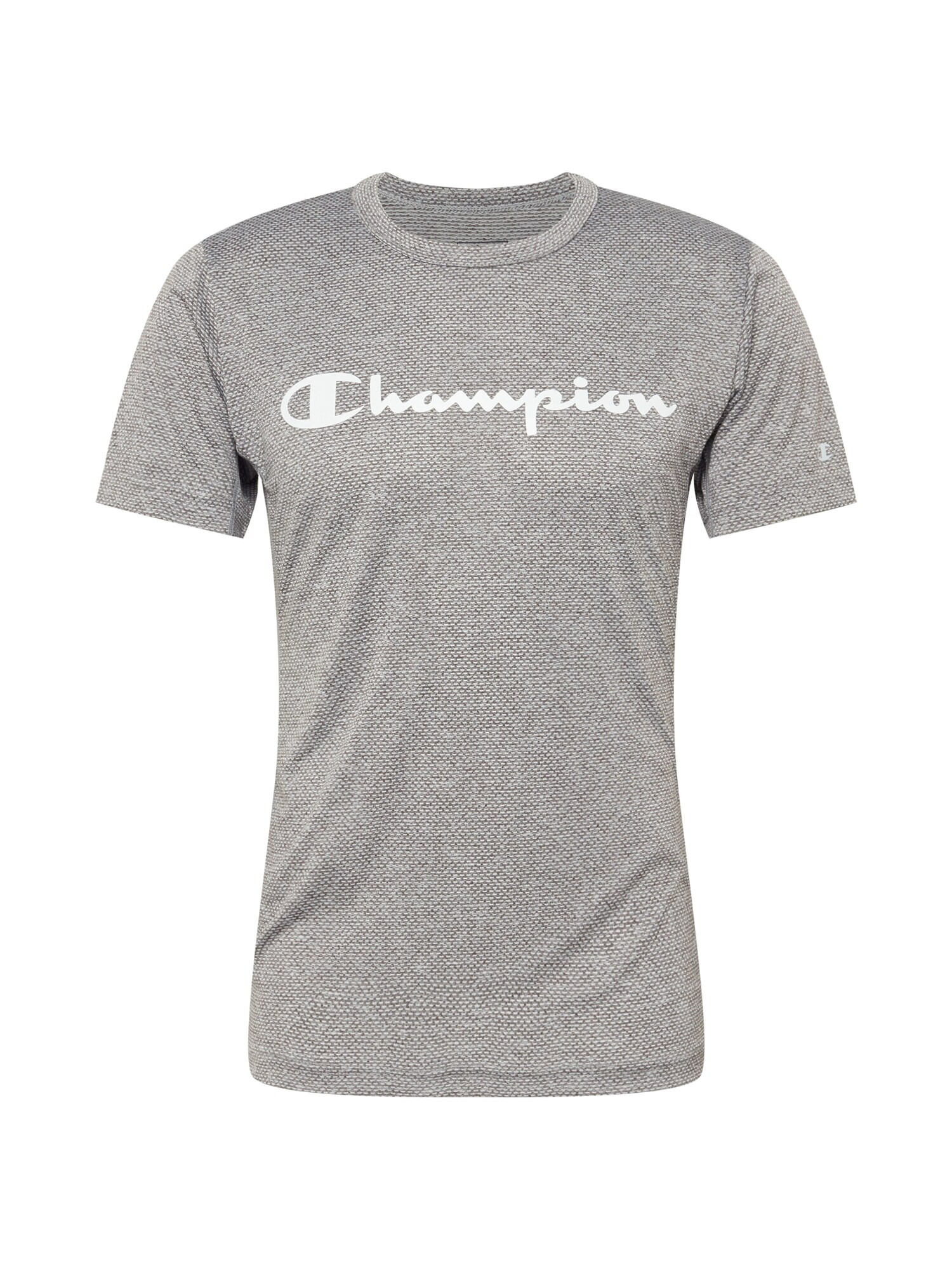 Champion Authentic Athletic Apparel Funkcionalna majica pegasto siva / bela - Pepit.si