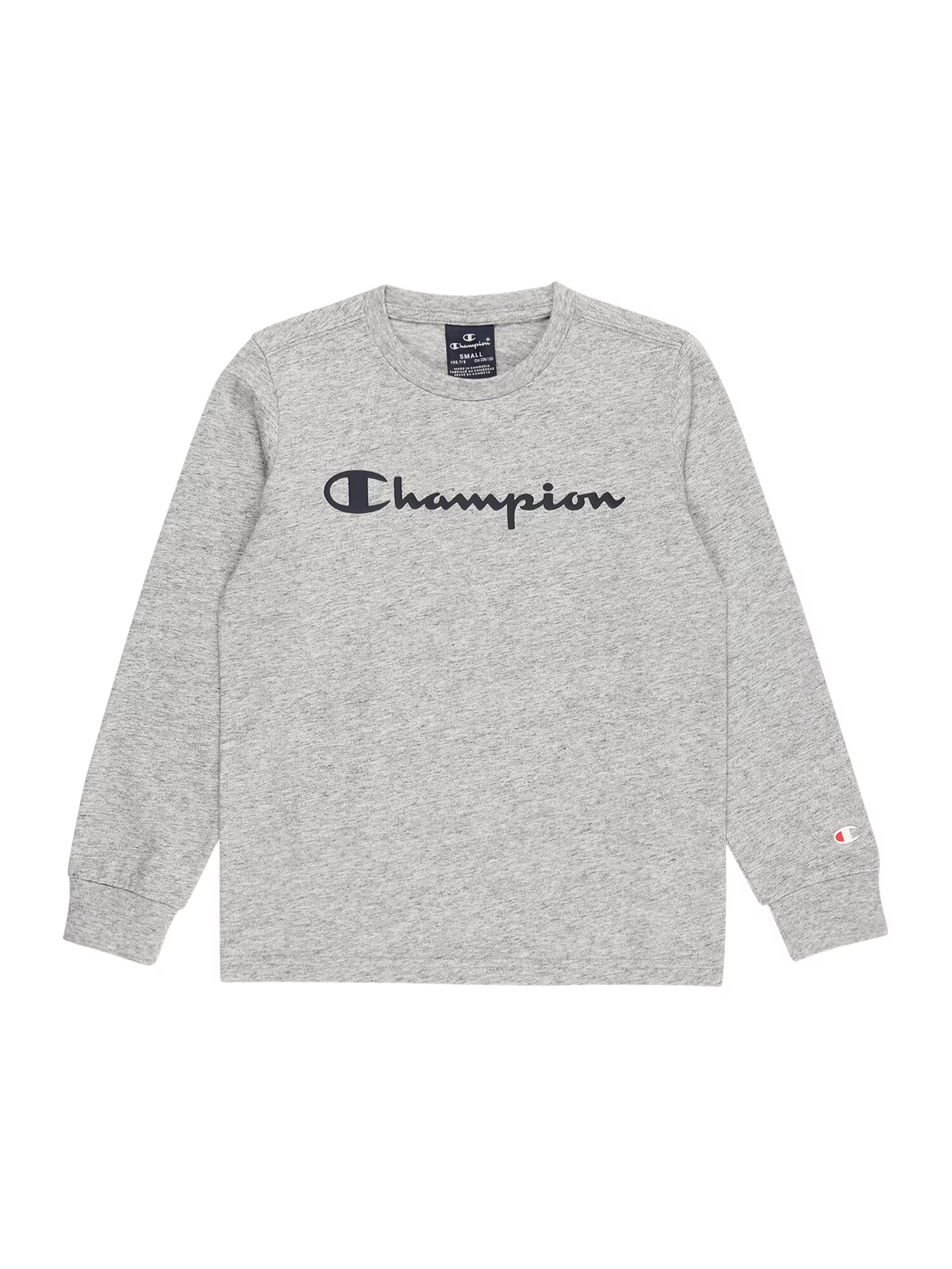 Champion Authentic Athletic Apparel Majica pegasto siva / mornarska / bela / rdeča - Pepit.si