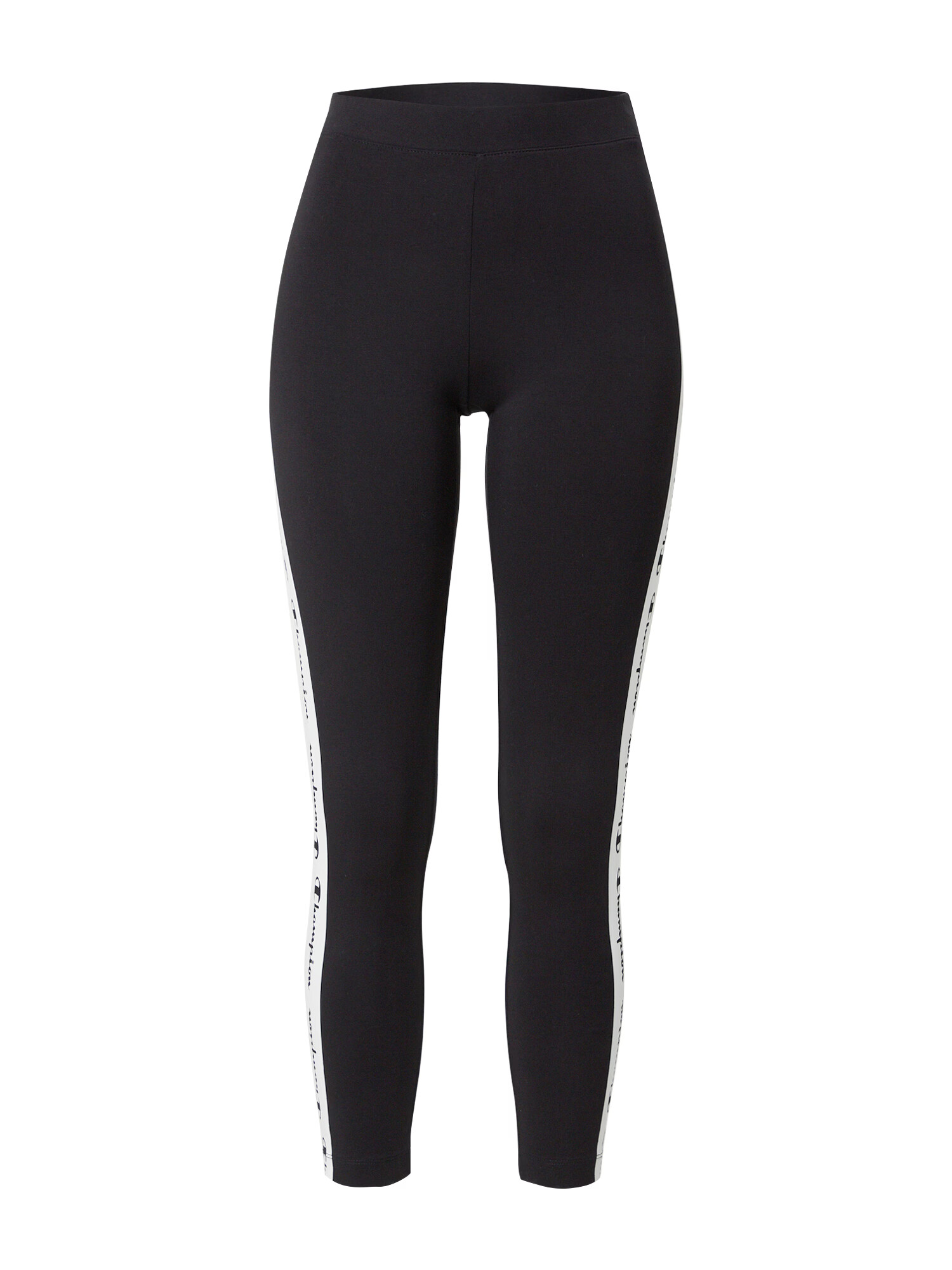 Champion Authentic Athletic Apparel Leggings črna / bela - Pepit.si