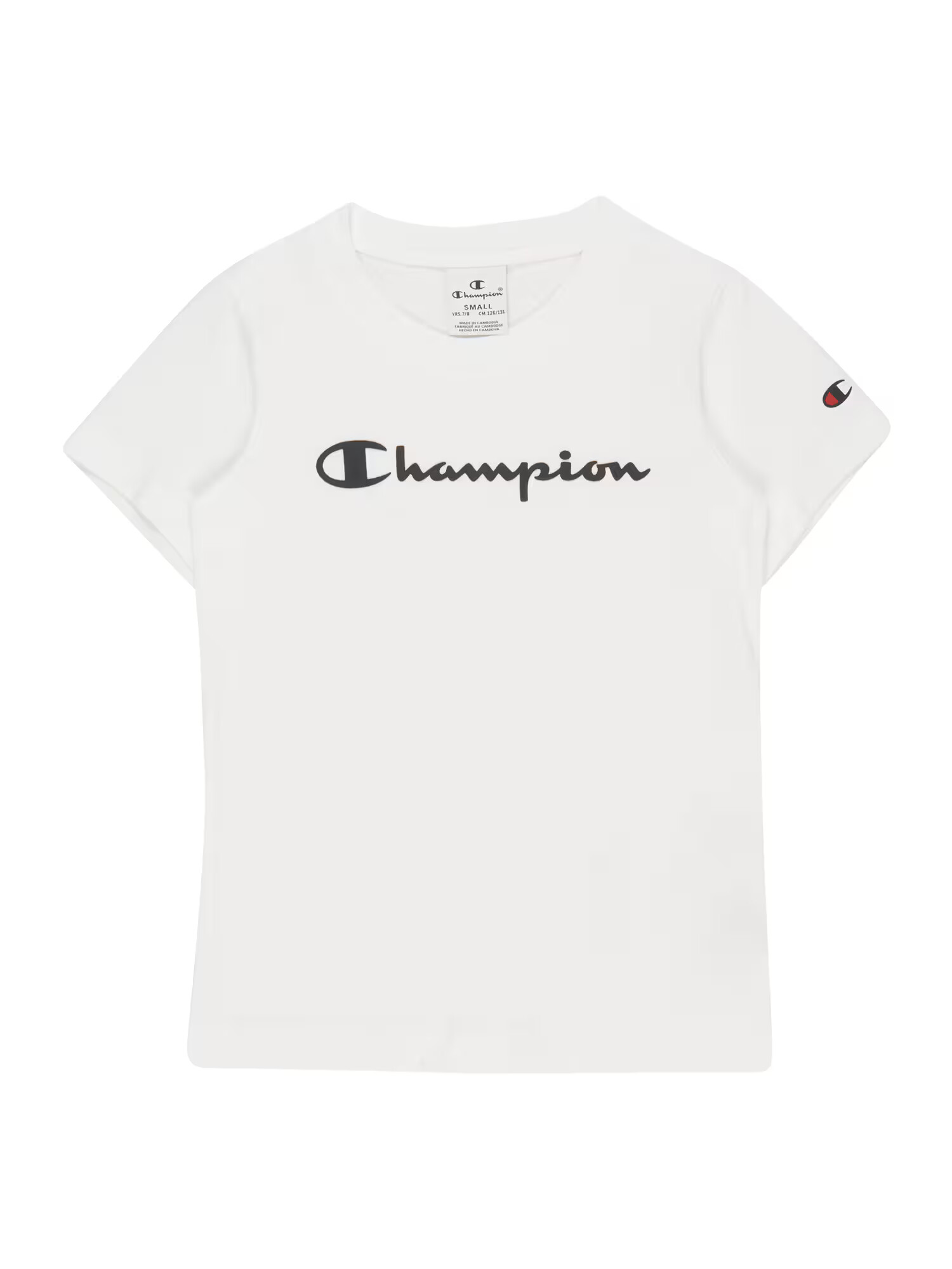 Champion Authentic Athletic Apparel Majica črna / bela - Pepit.si