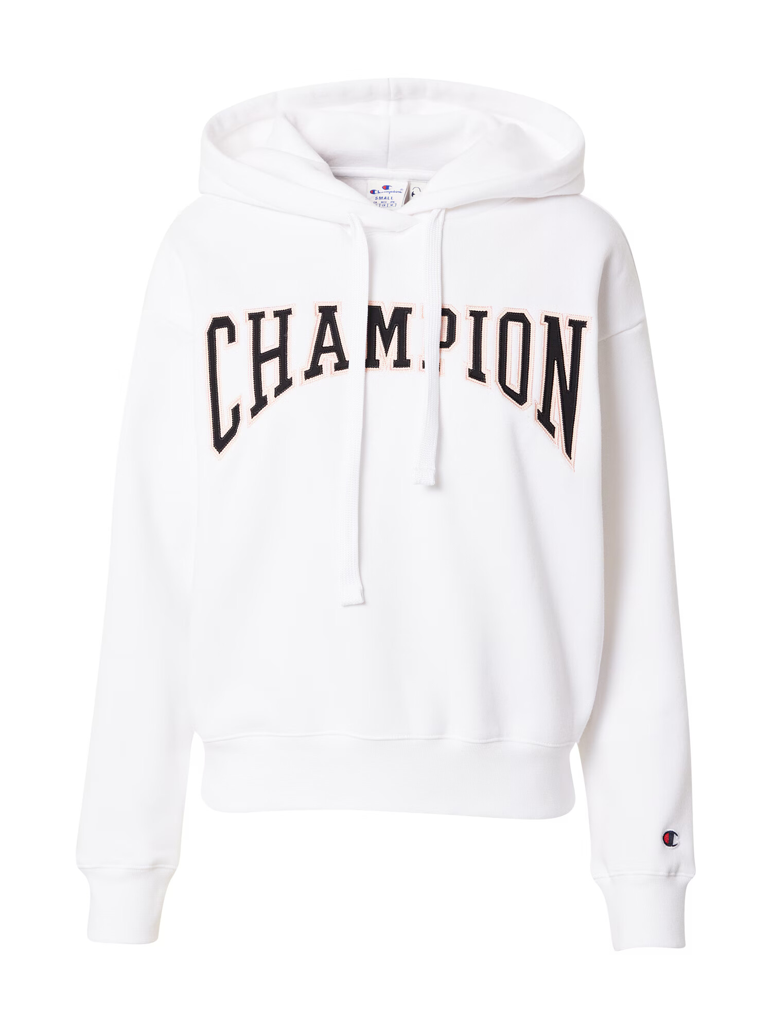 Champion Authentic Athletic Apparel Majica bela / črna / pastelno roza - Pepit.si