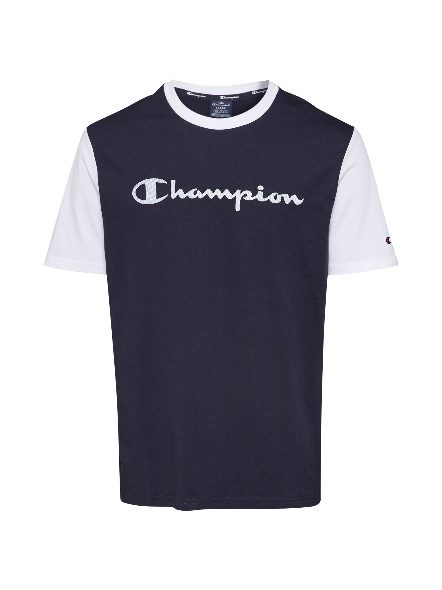 Champion Authentic Athletic Apparel Majica bela / mornarska - Pepit.si