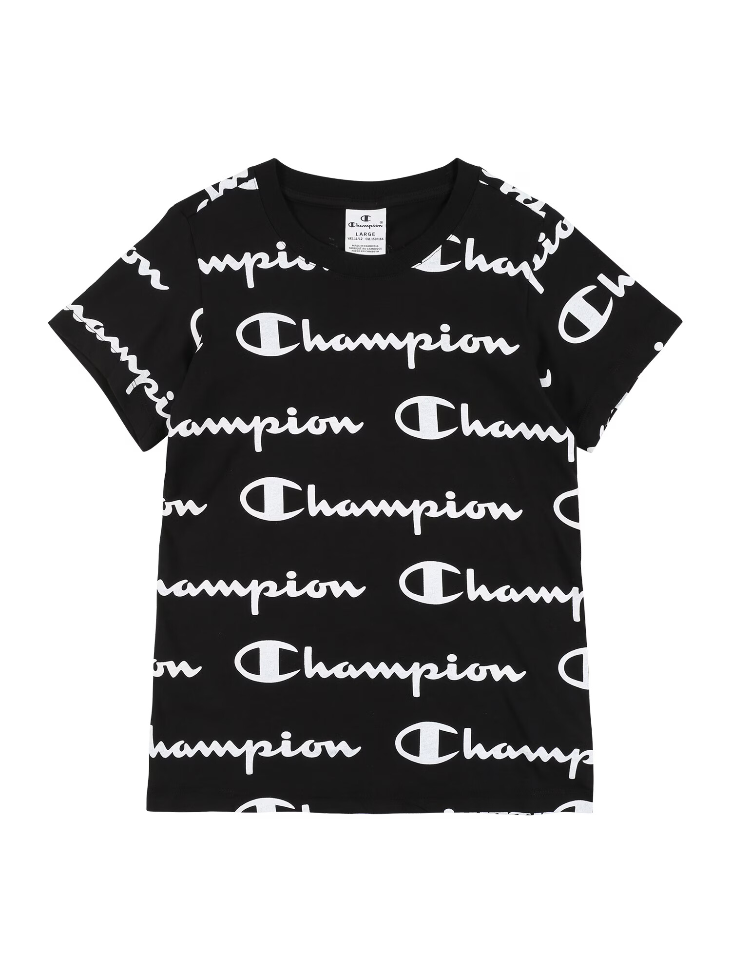 Champion Authentic Athletic Apparel Majica črna - Pepit.si