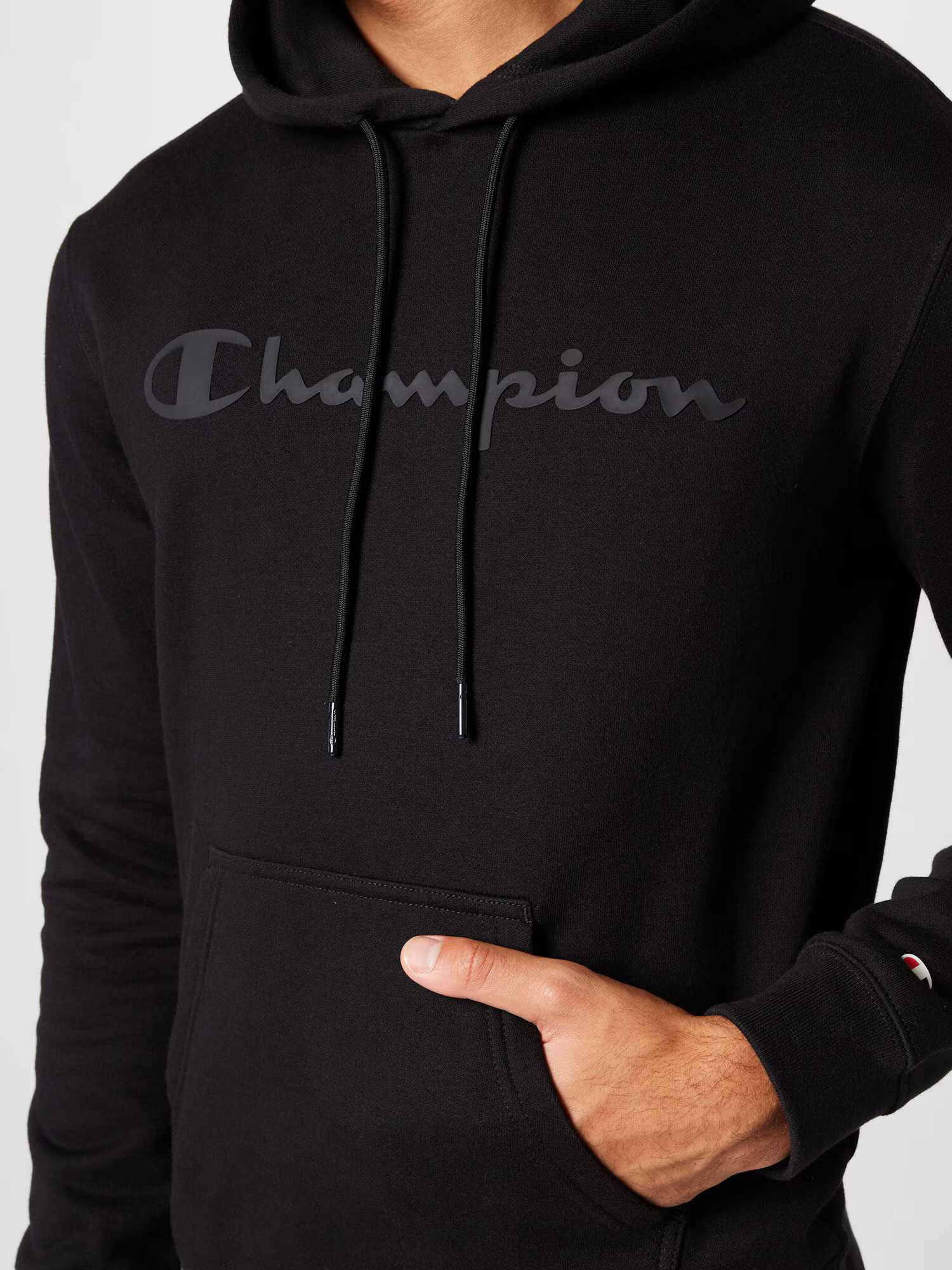 Champion Authentic Athletic Apparel Majica črna - Pepit.si