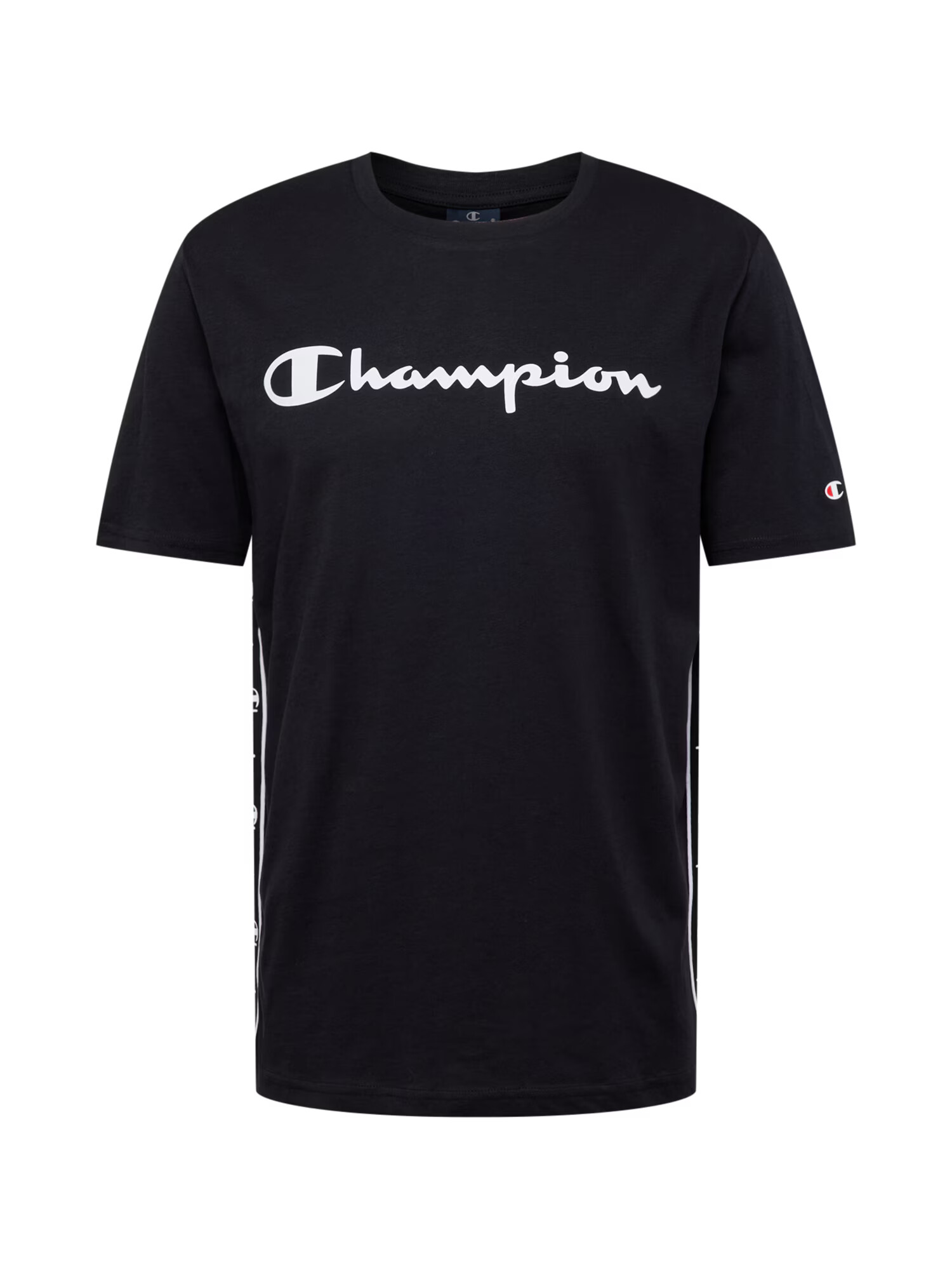 Champion Authentic Athletic Apparel Majica črna / bela - Pepit.si