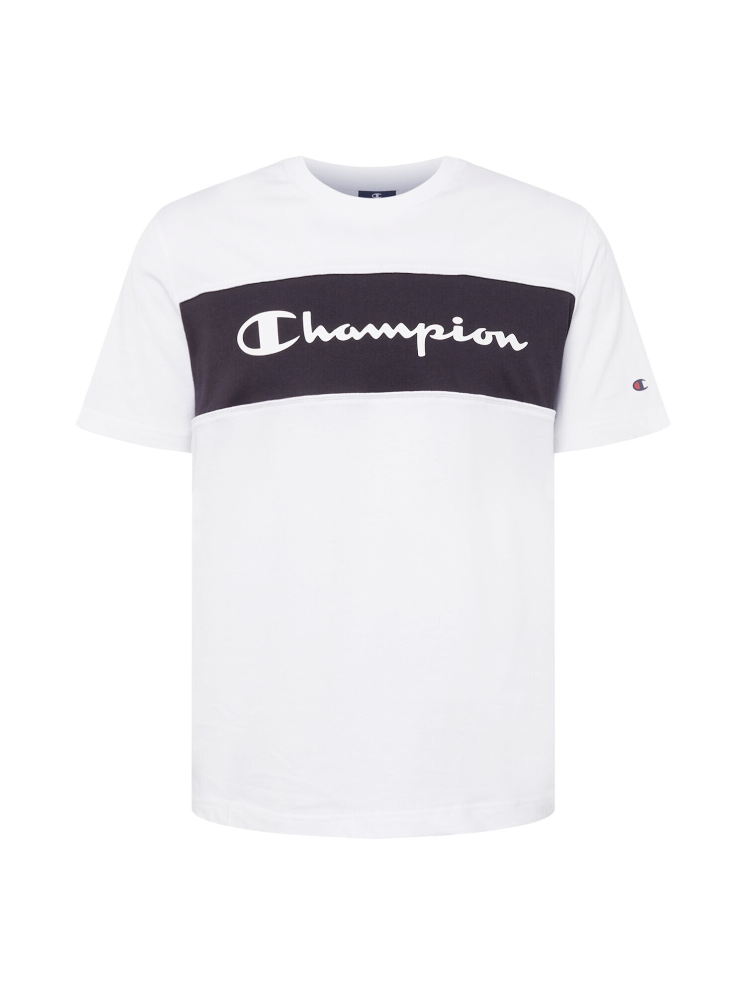 Champion Authentic Athletic Apparel Majica črna / bela - Pepit.si