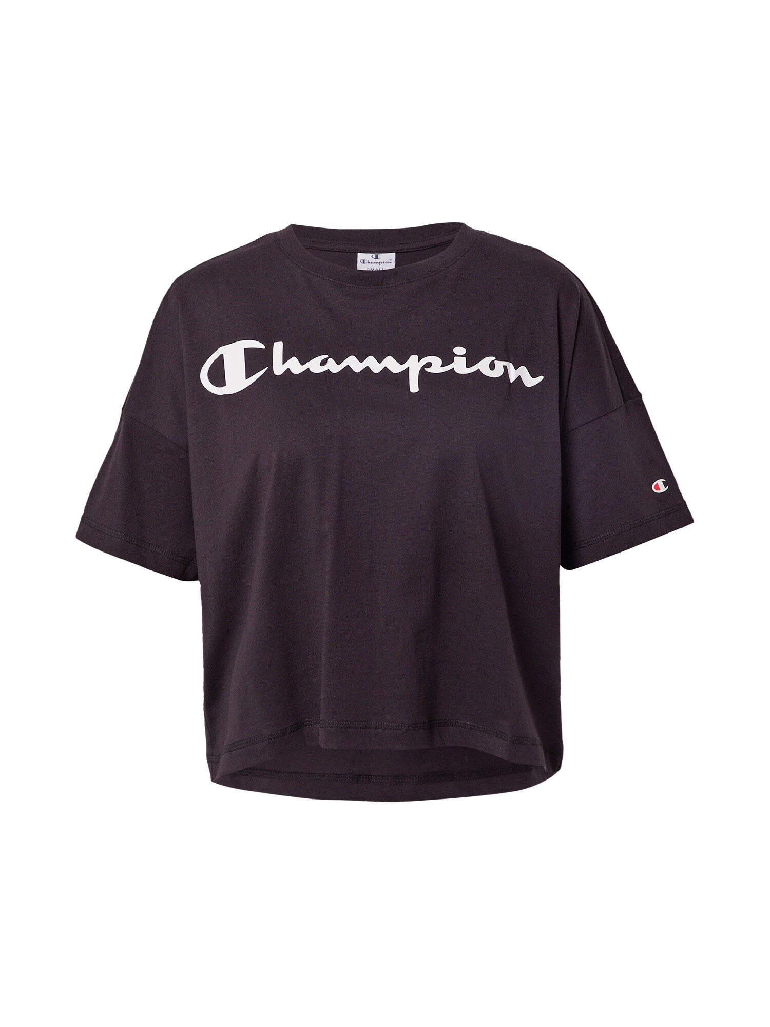 Champion Authentic Athletic Apparel Majica črna / bela - Pepit.si