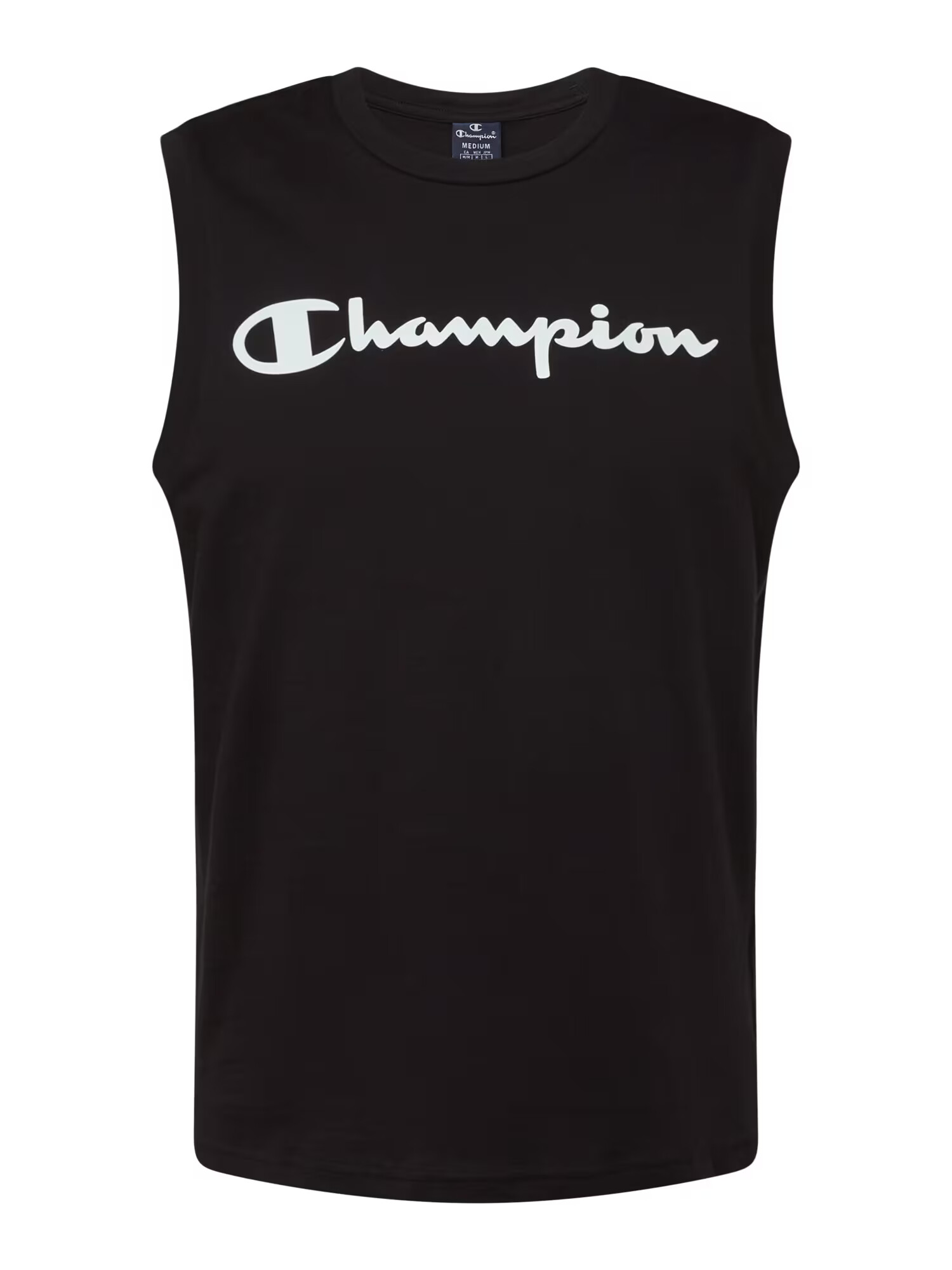 Champion Authentic Athletic Apparel Majica črna / bela - Pepit.si