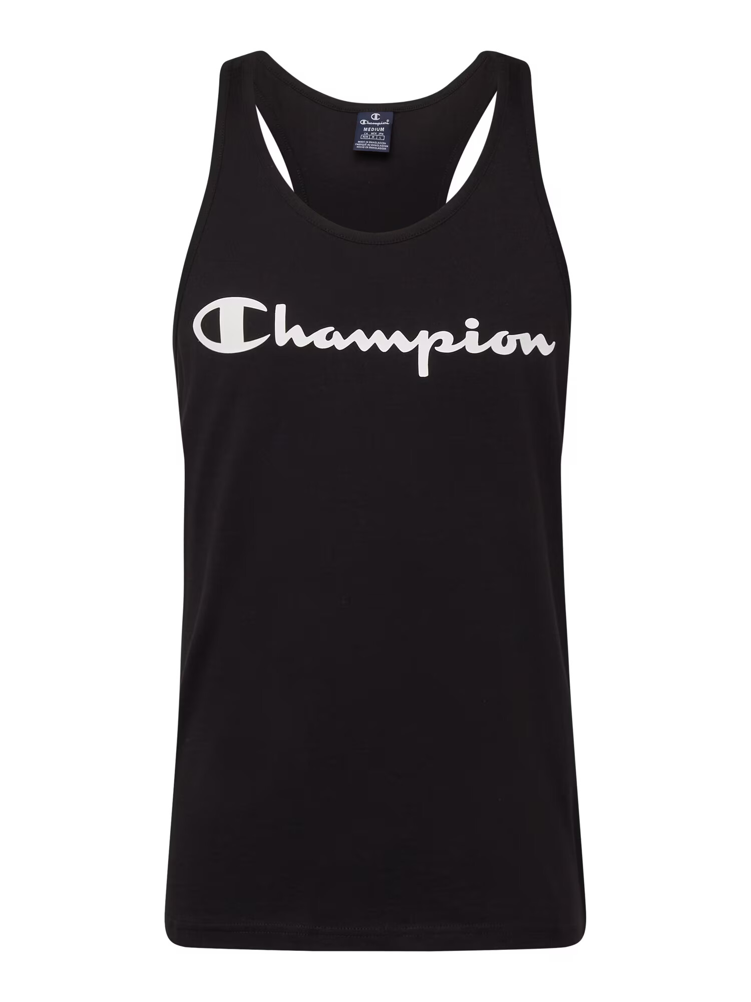 Champion Authentic Athletic Apparel Majica črna / bela - Pepit.si