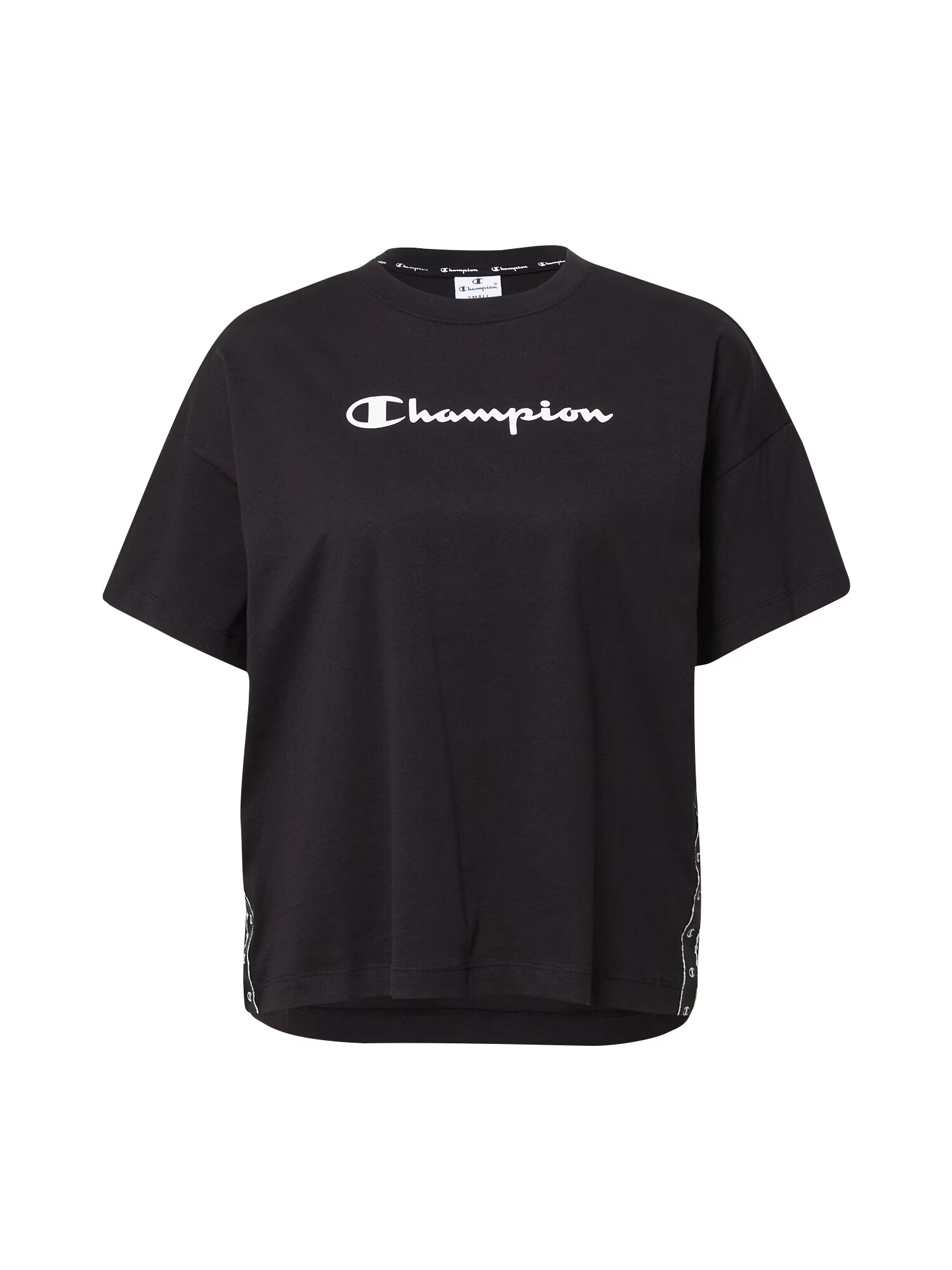 Champion Authentic Athletic Apparel Majica črna / bela - Pepit.si