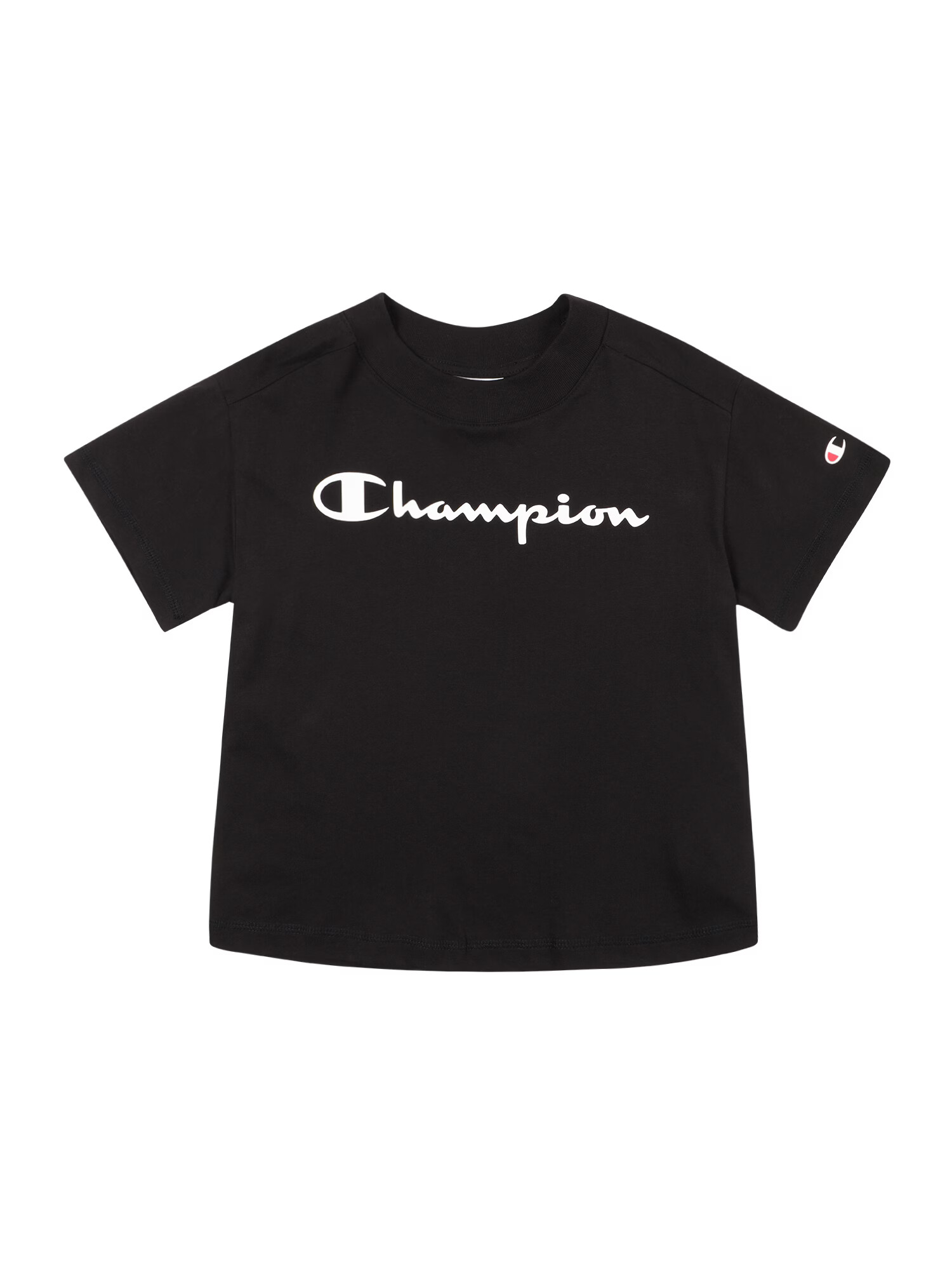 Champion Authentic Athletic Apparel Majica črna / bela - Pepit.si