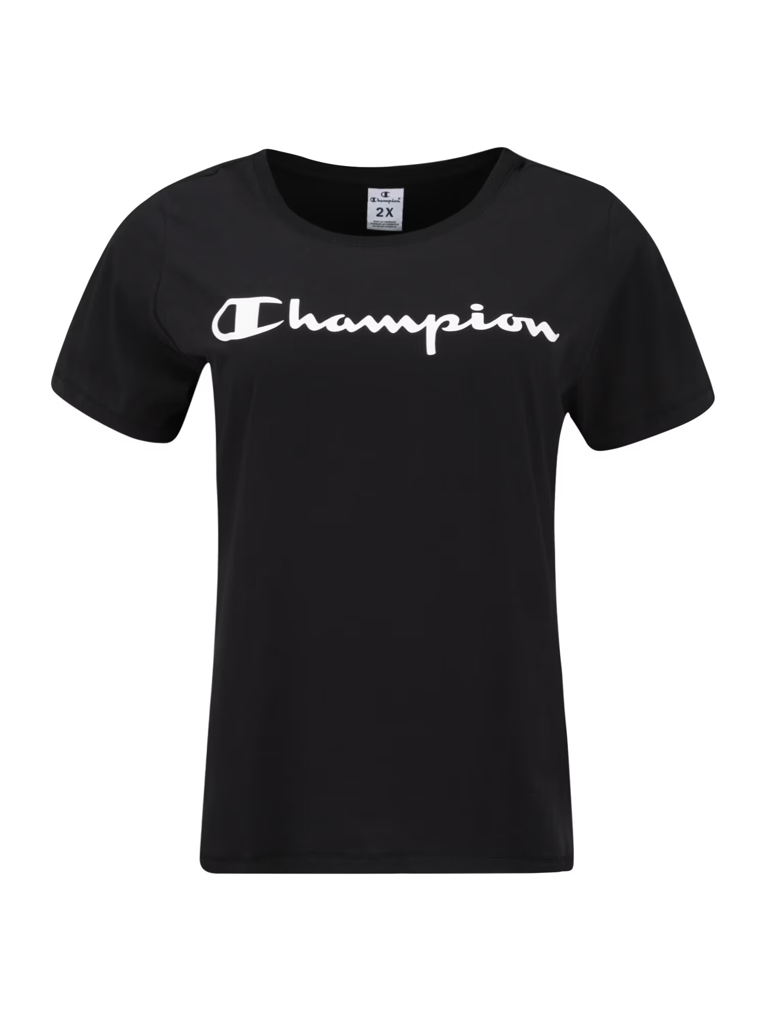 Champion Authentic Athletic Apparel Majica črna / bela - Pepit.si