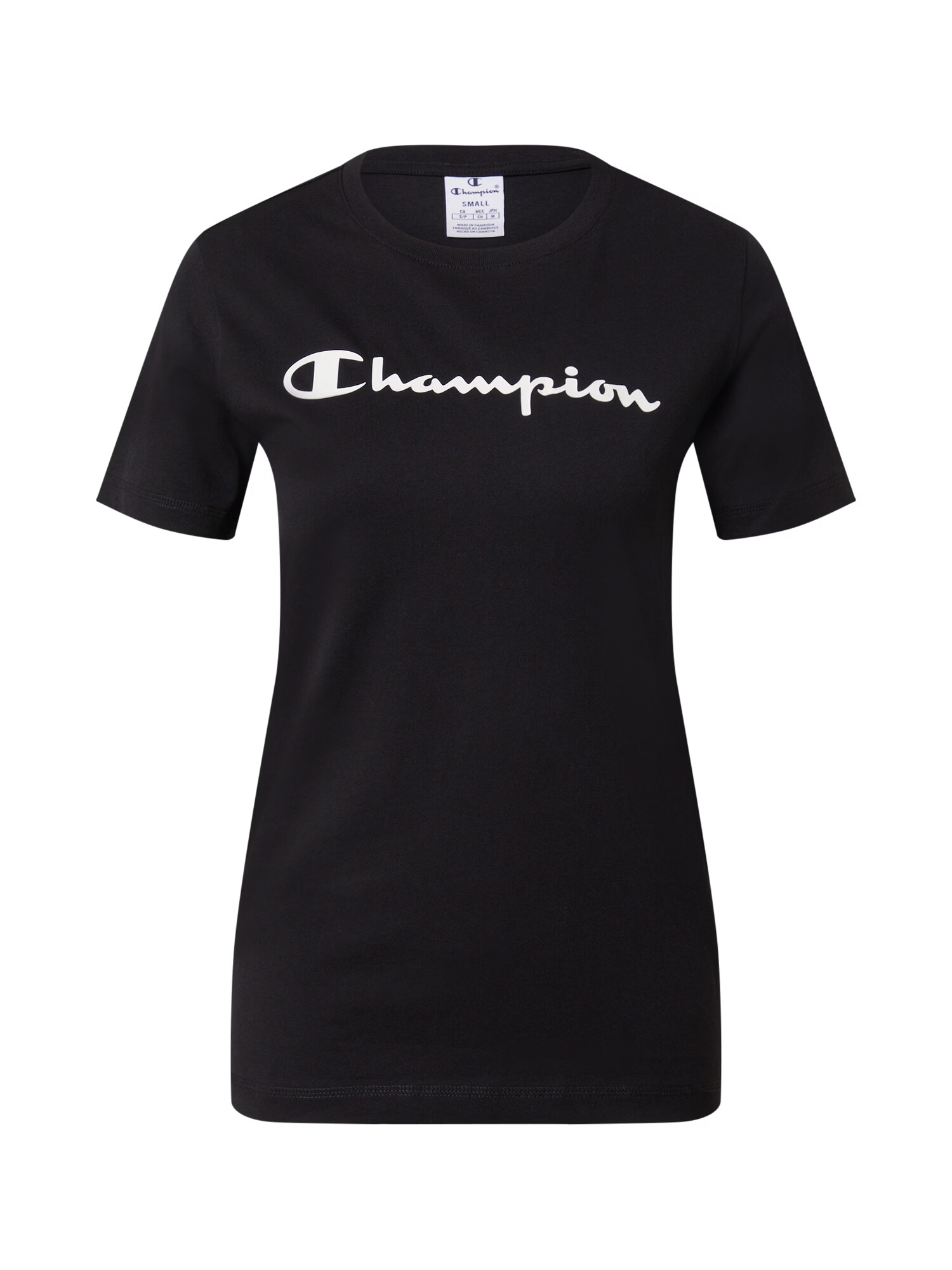 Champion Authentic Athletic Apparel Majica črna / bela - Pepit.si