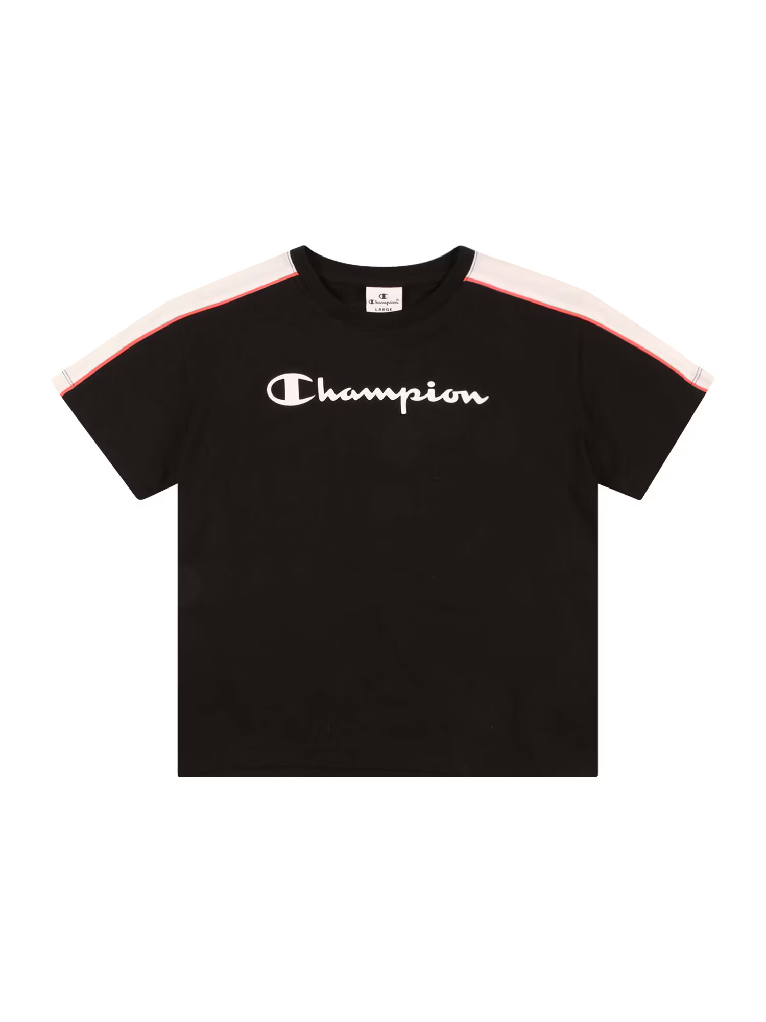 Champion Authentic Athletic Apparel Majica črna / bela - Pepit.si