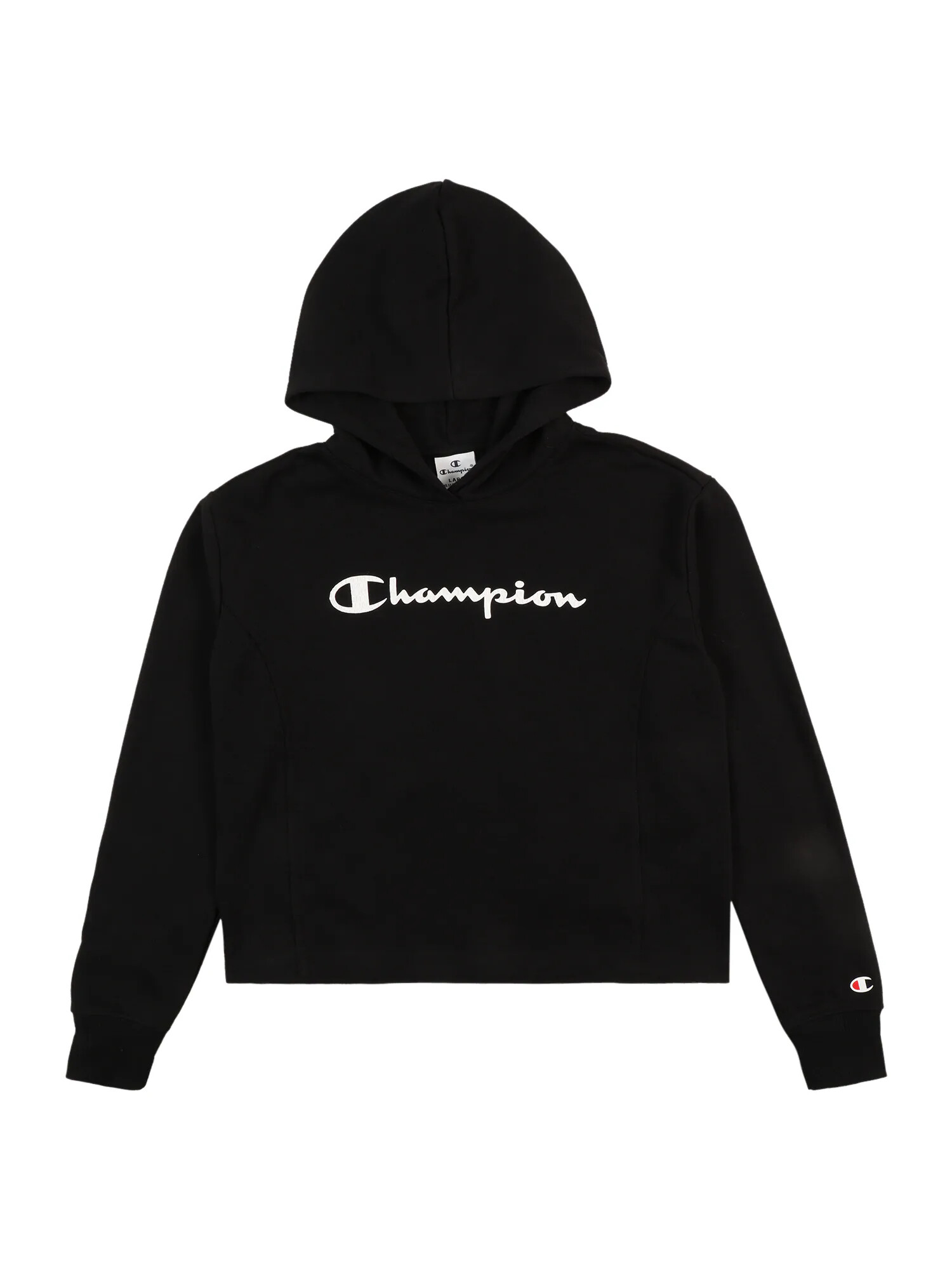 Champion Authentic Athletic Apparel Majica črna / bela / rdeča - Pepit.si