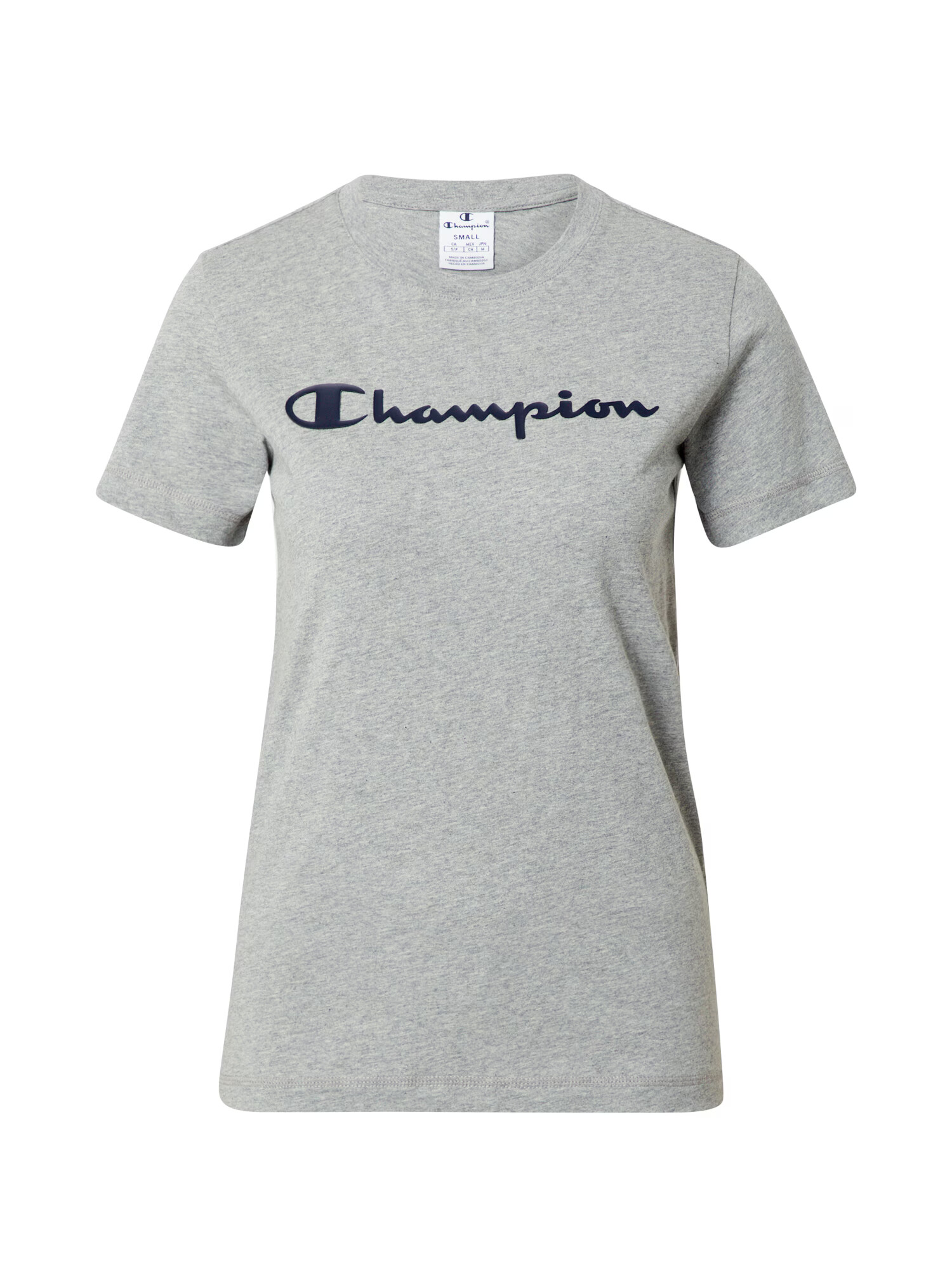 Champion Authentic Athletic Apparel Majica modra / pegasto siva - Pepit.si