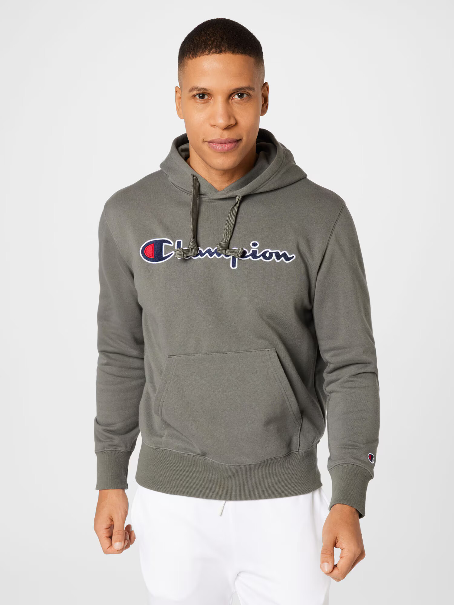 Champion Authentic Athletic Apparel Majica mornarska / barva blata / rdeča / bela - Pepit.si