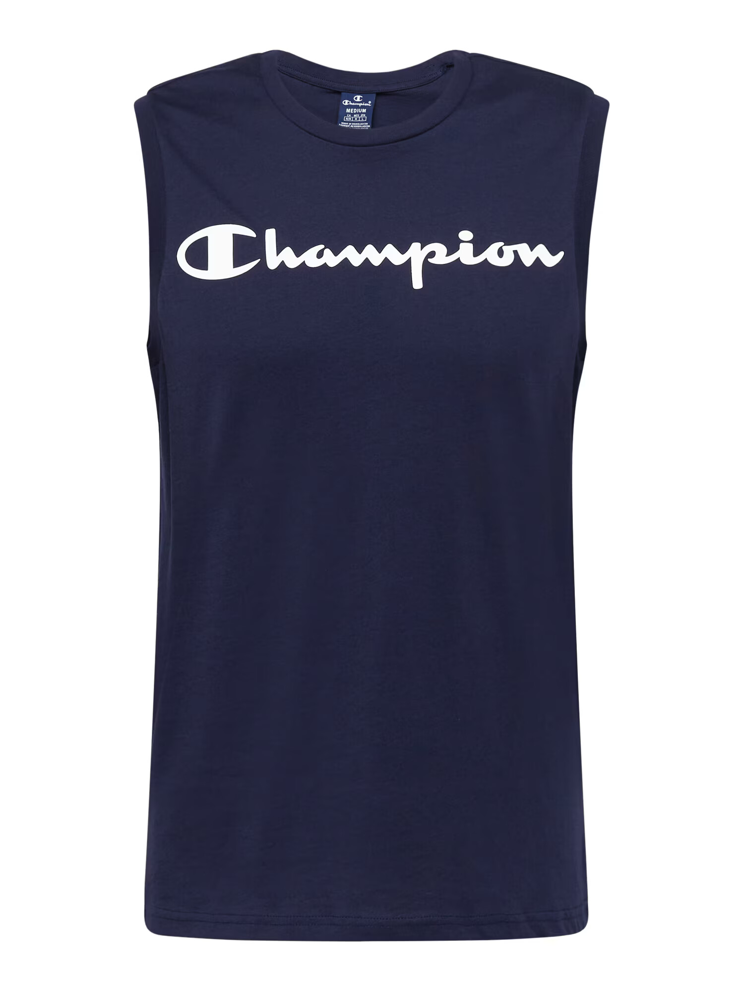 Champion Authentic Athletic Apparel Majica mornarska / bela - Pepit.si