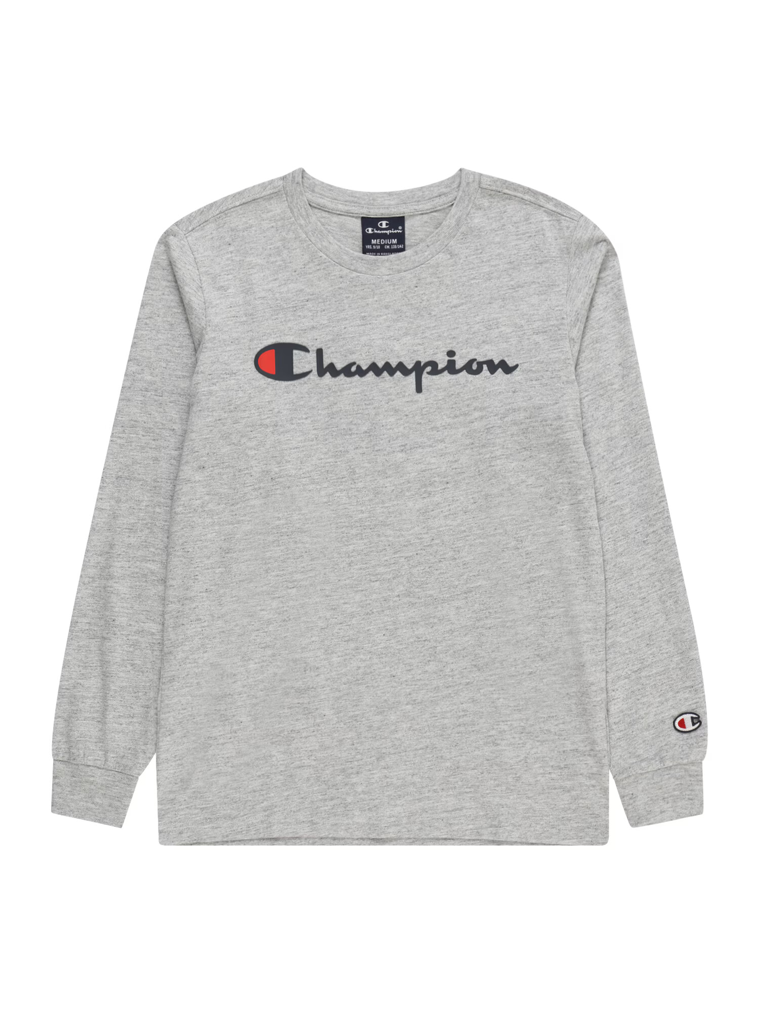 Champion Authentic Athletic Apparel Majica mornarska / pegasto siva / rdeča / bela - Pepit.si