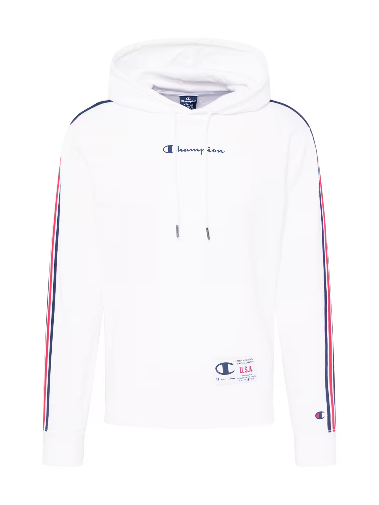 Champion Authentic Athletic Apparel Majica mornarska / rdeča / bela - Pepit.si