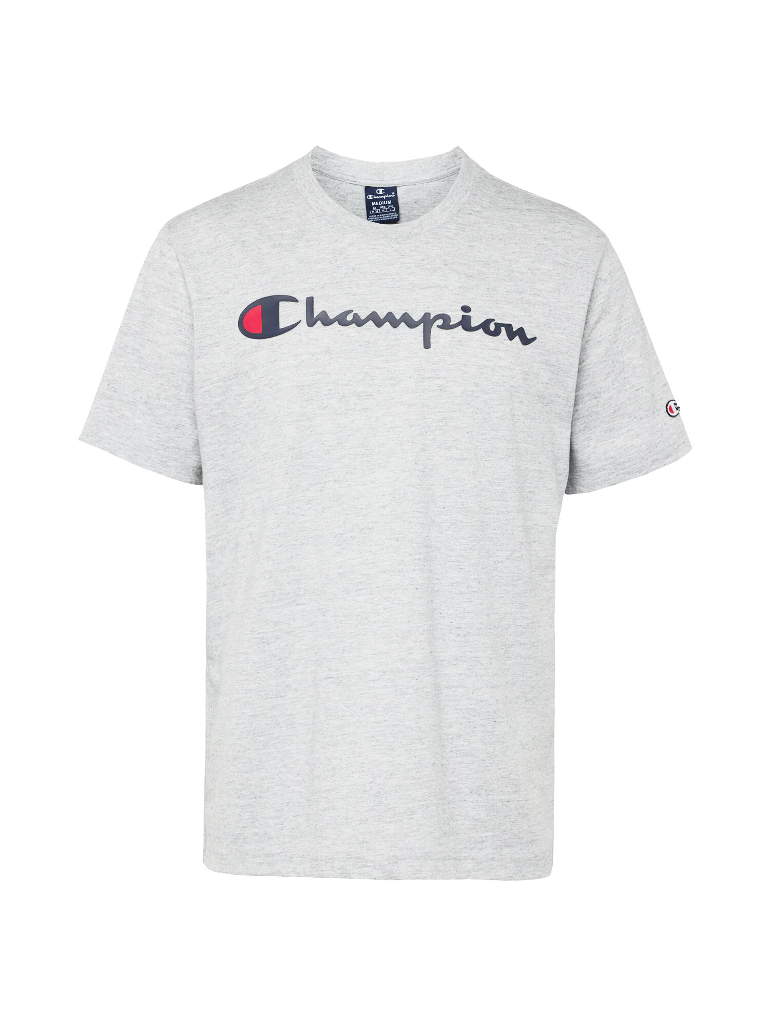 Champion Authentic Athletic Apparel Majica mornarska / siva / rdeča - Pepit.si