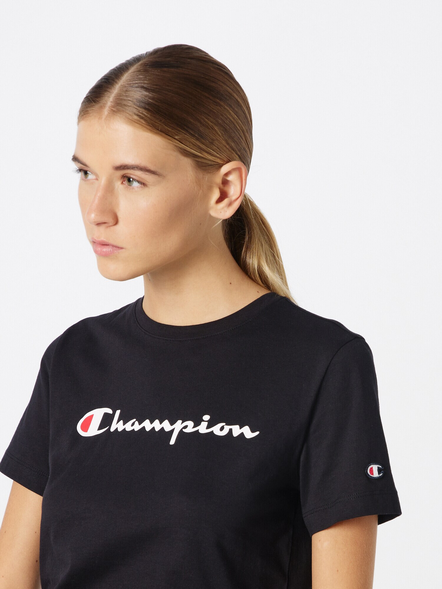 Champion Authentic Athletic Apparel Majica oranžno rdeča / črna / bela - Pepit.si