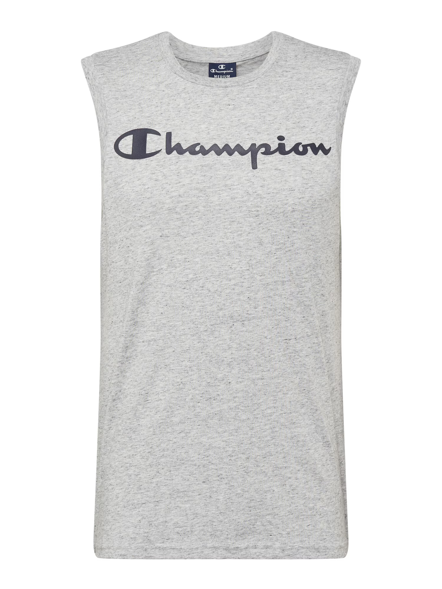 Champion Authentic Athletic Apparel Majica pegasto siva / črna - Pepit.si