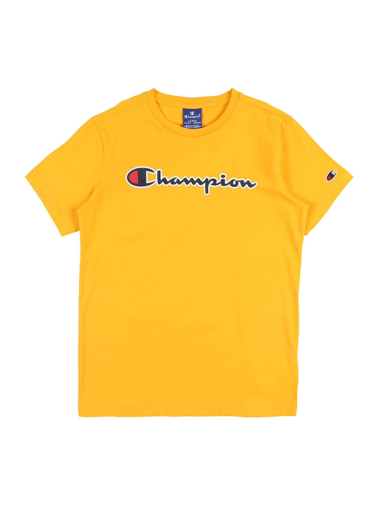 Champion Authentic Athletic Apparel Majica rumena - Pepit.si