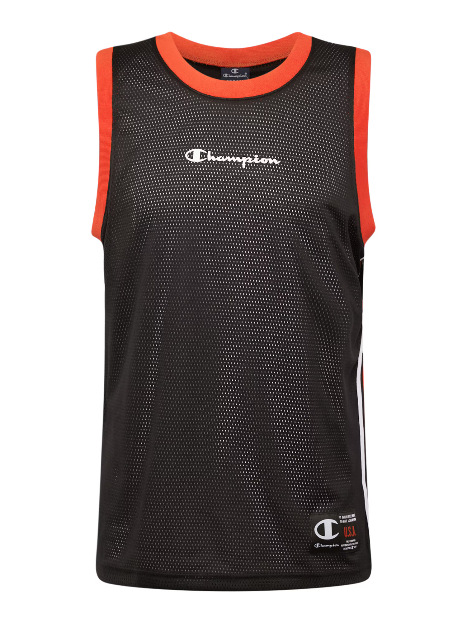 Champion Authentic Athletic Apparel Majica svetlo rdeča / črna / bela - Pepit.si