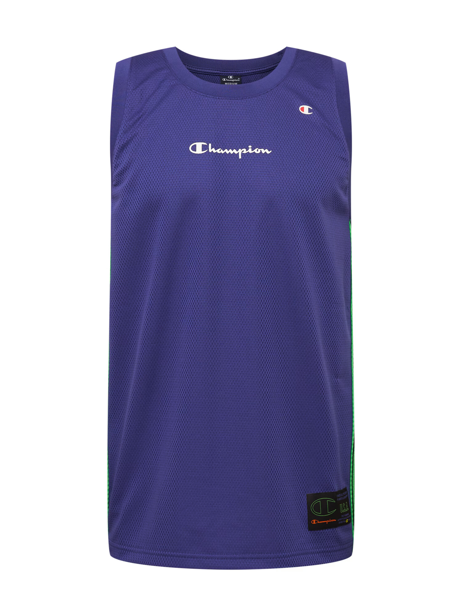 Champion Authentic Athletic Apparel Majica temno modra / zelena / rdeča / črna / bela - Pepit.si