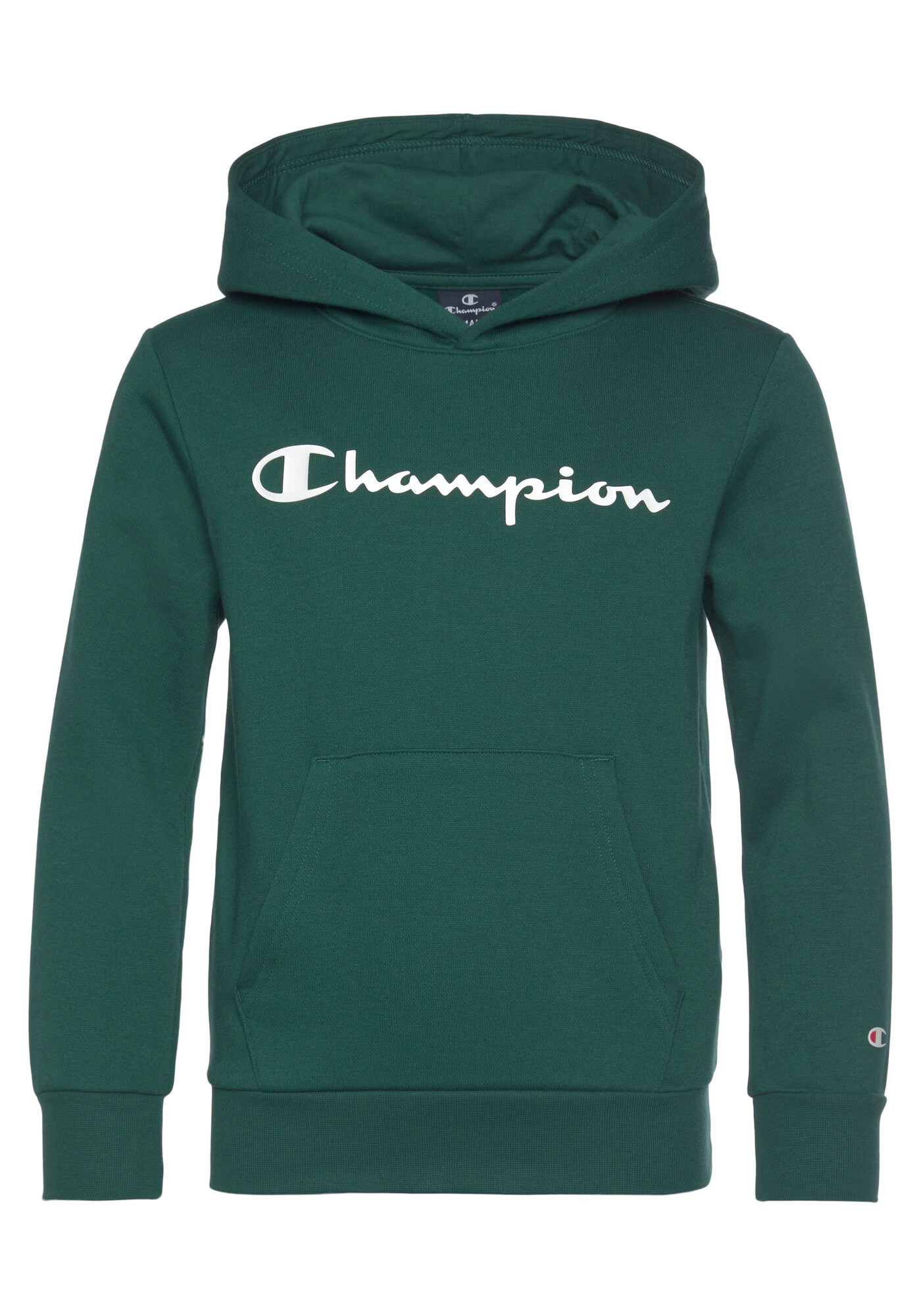 Champion Authentic Athletic Apparel Majica temno zelena / bela - Pepit.si