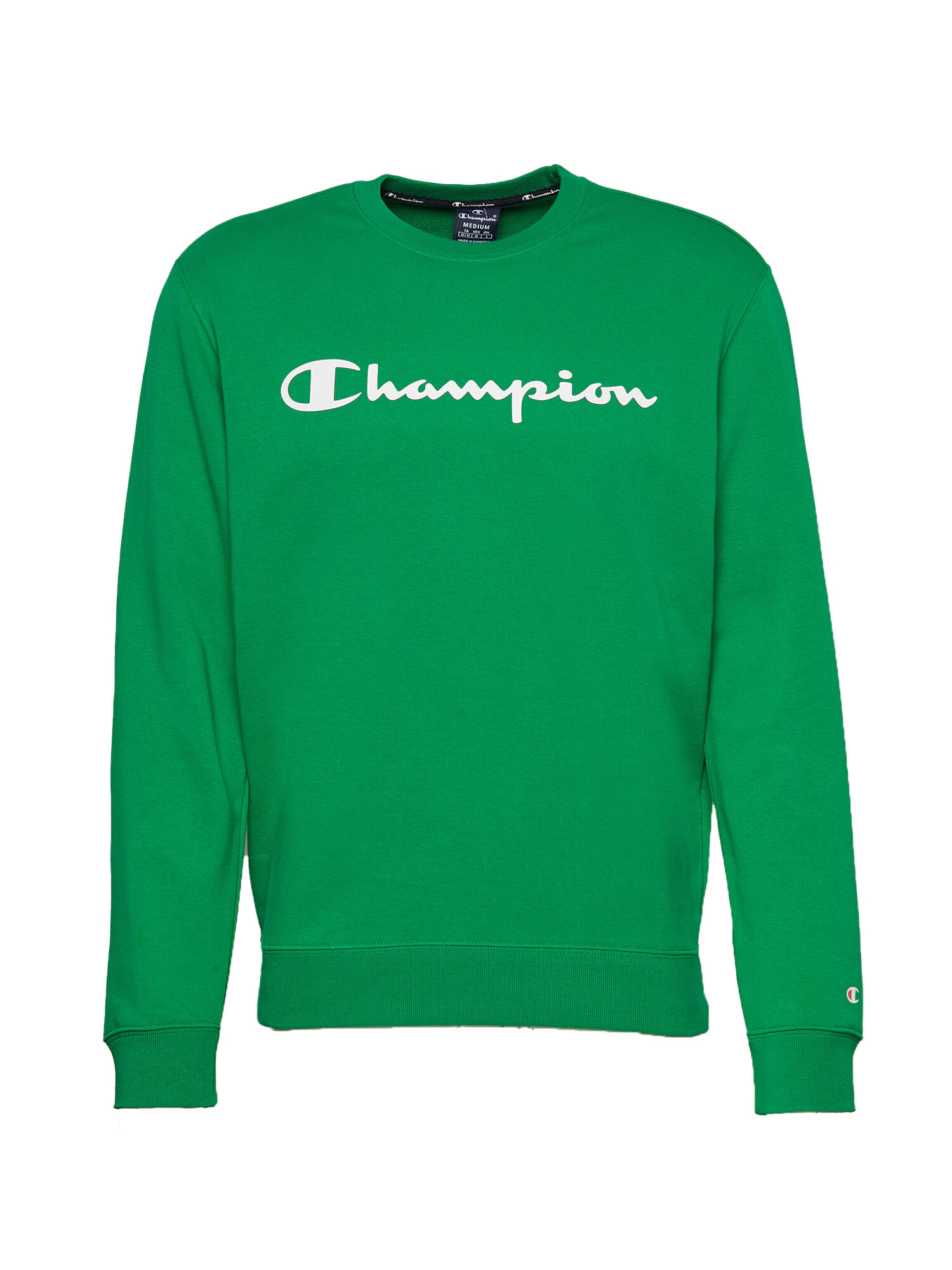 Champion Authentic Athletic Apparel Majica zelena / bela - Pepit.si