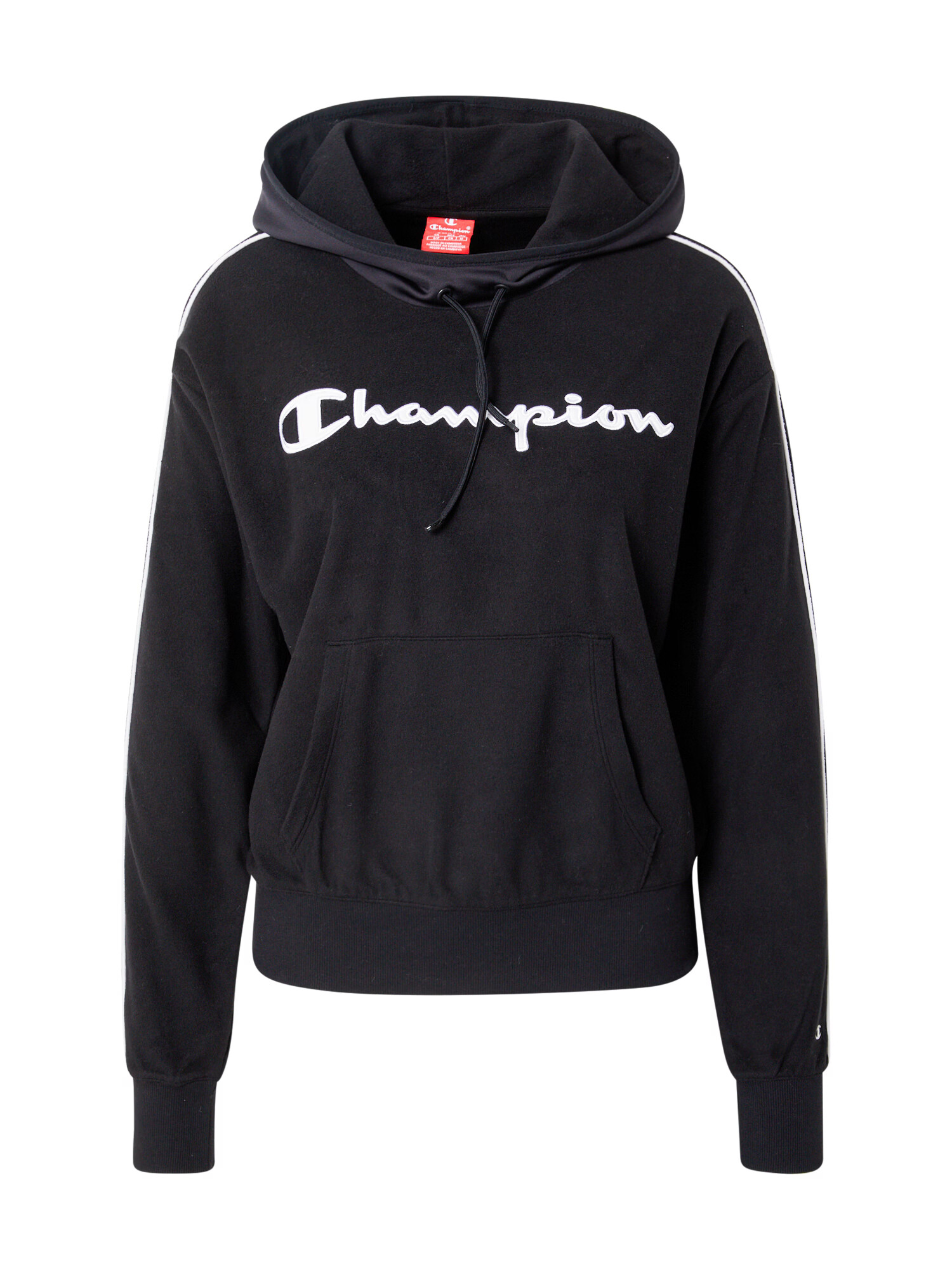 Champion Authentic Athletic Apparel Športna majica črna / bela - Pepit.si