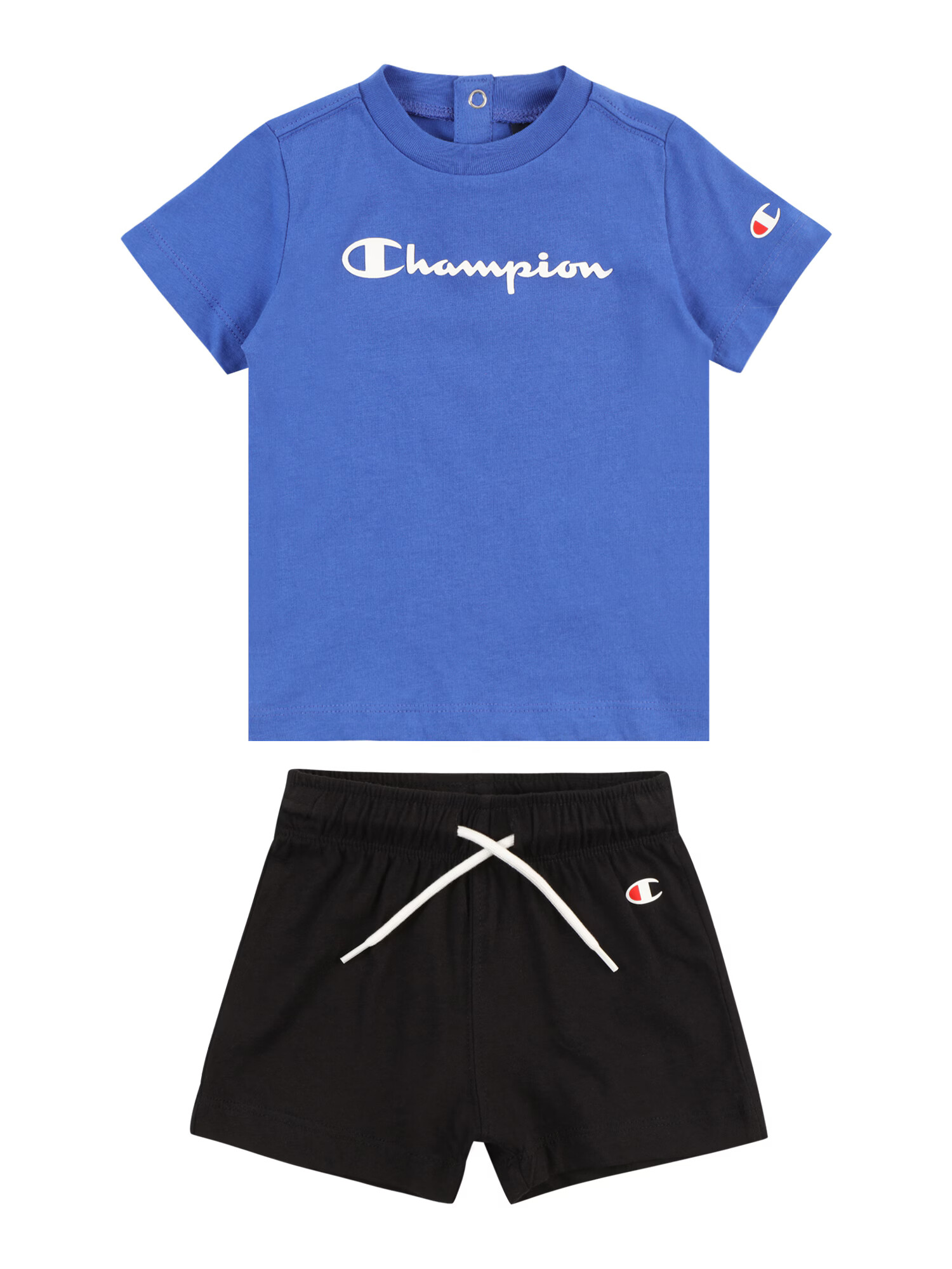 Champion Authentic Athletic Apparel Športna trenirka nebeško modra / rdeča / črna / bela - Pepit.si