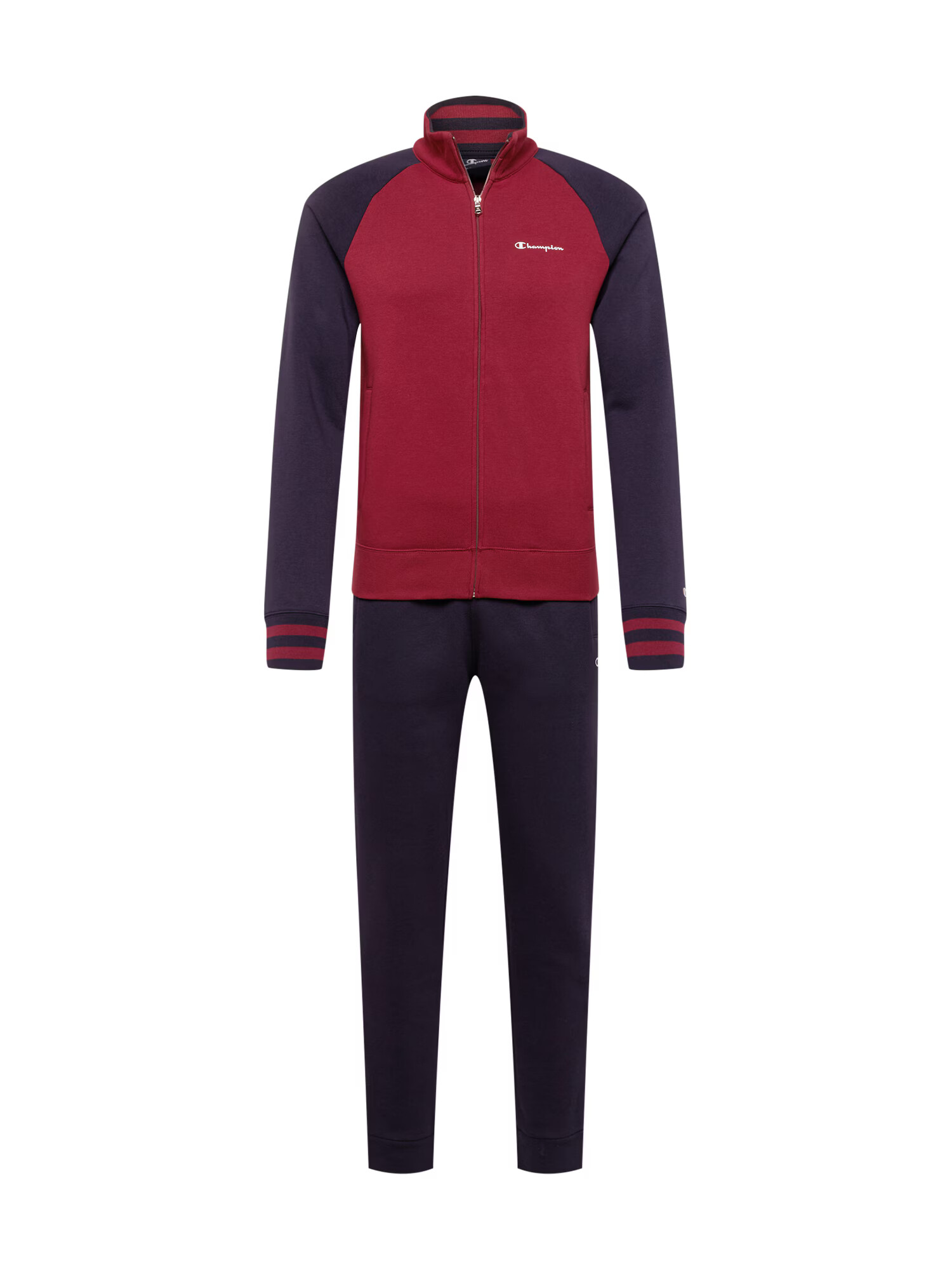 Champion Authentic Athletic Apparel Športna trenirka temno modra / temno rdeča - Pepit.si