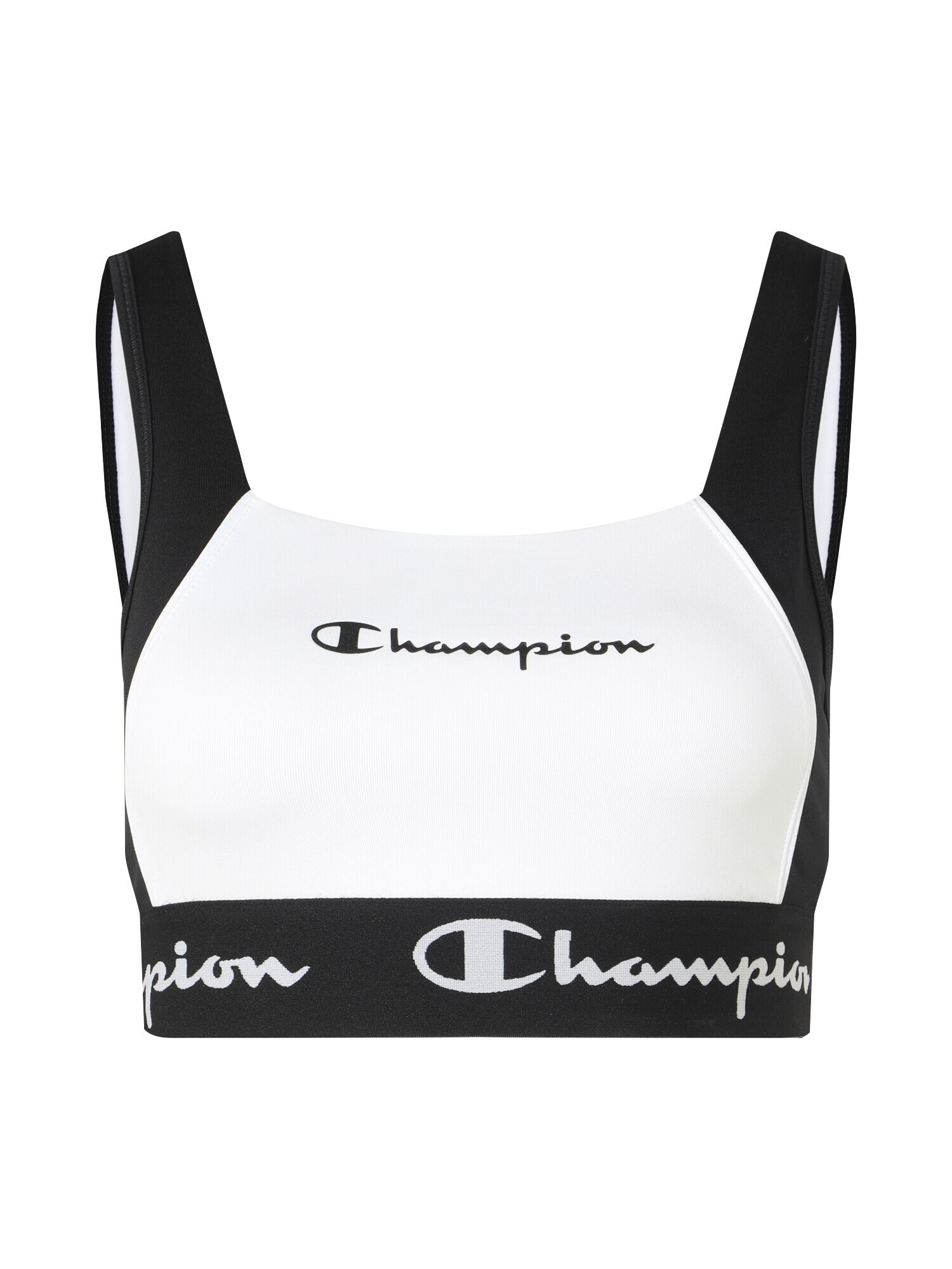 Champion Authentic Athletic Apparel Športni nederček črna / bela - Pepit.si