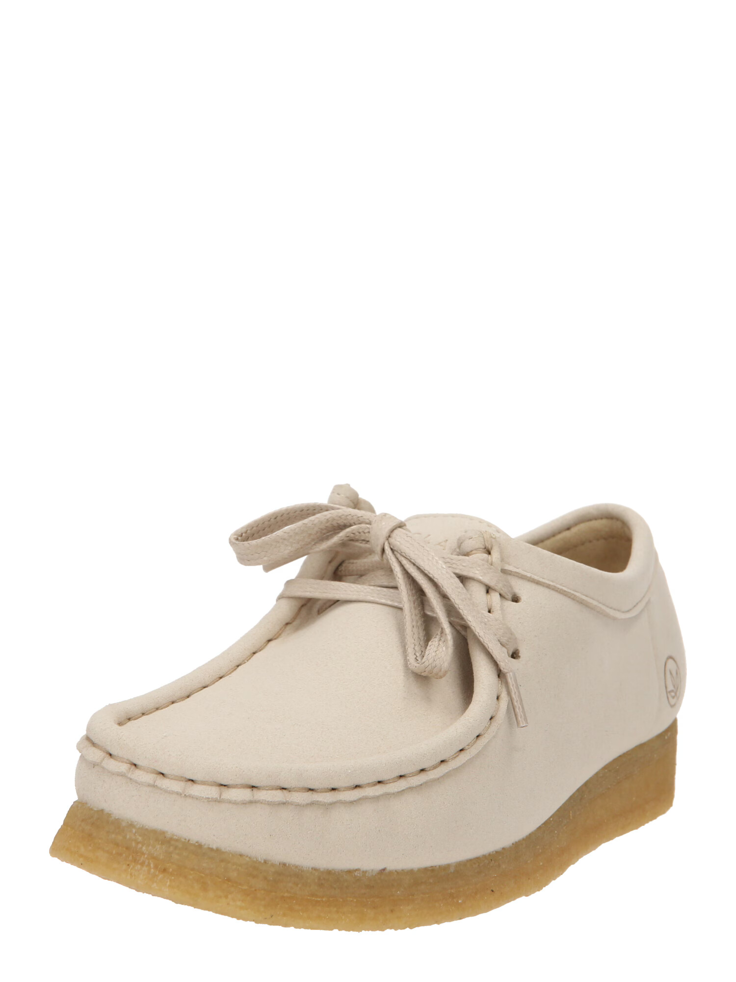 Clarks Originals Mokasini 'Wallabee' volneno bela - Pepit.si