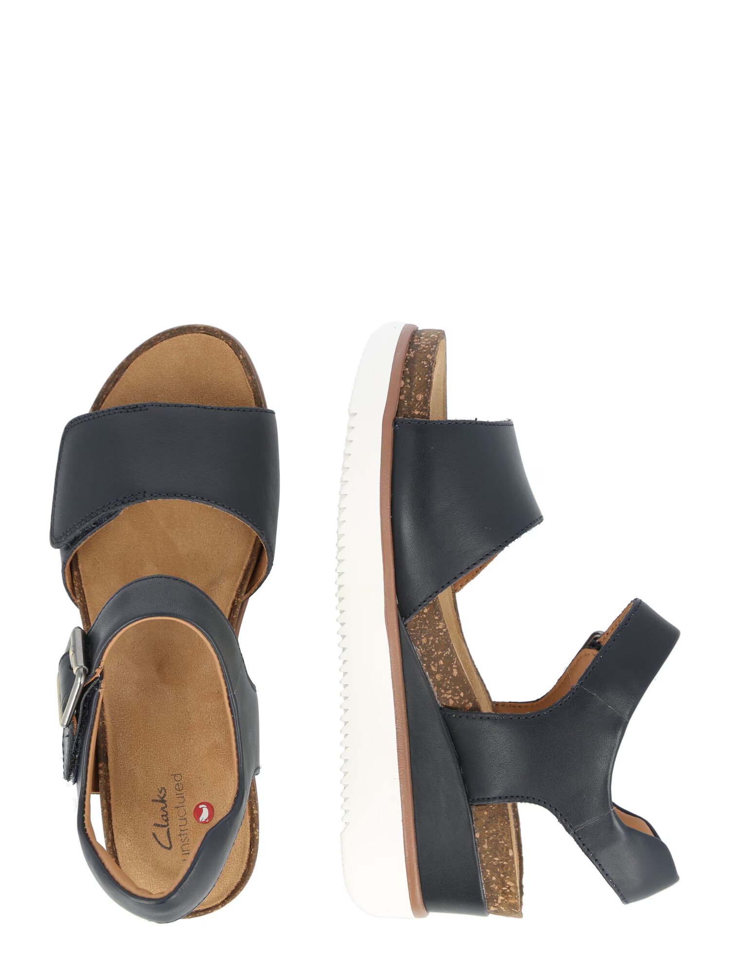 CLARKS Sandali 'Lizby Strap' mornarska - Pepit.si