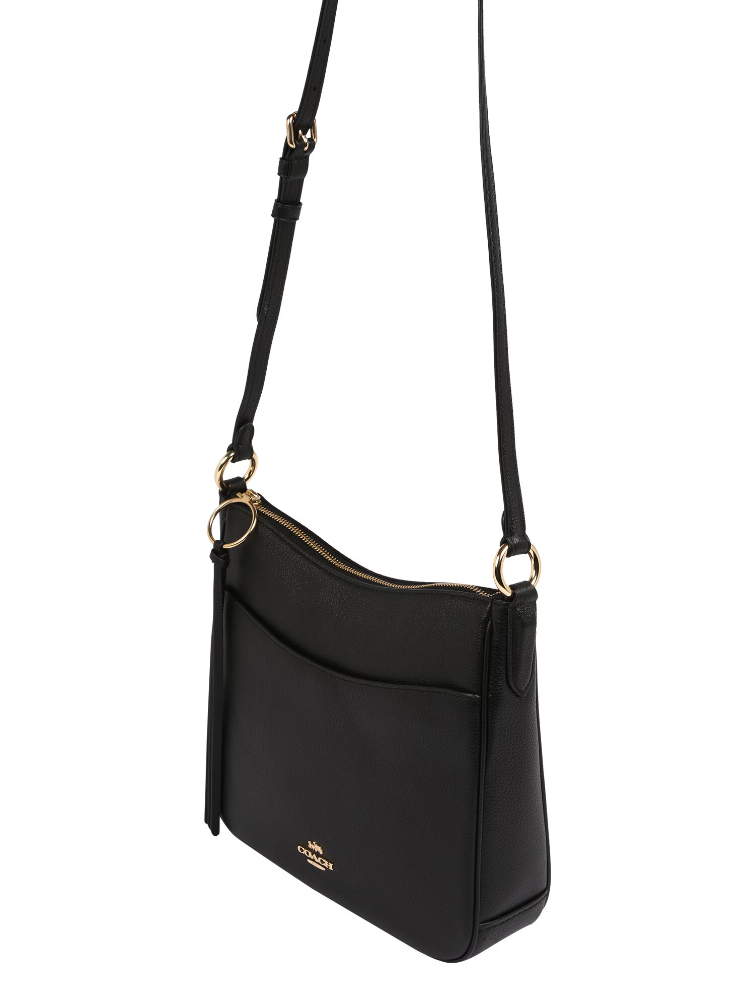 COACH Tasche 'leather chaise crossbody' črna - Pepit.si