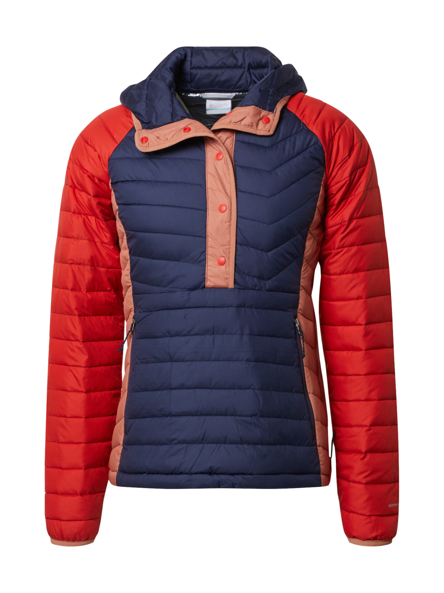 COLUMBIA Jacke 'Powder Lite Insulated An-Nocturnal' rdeča / roza / mornarska - Pepit.si