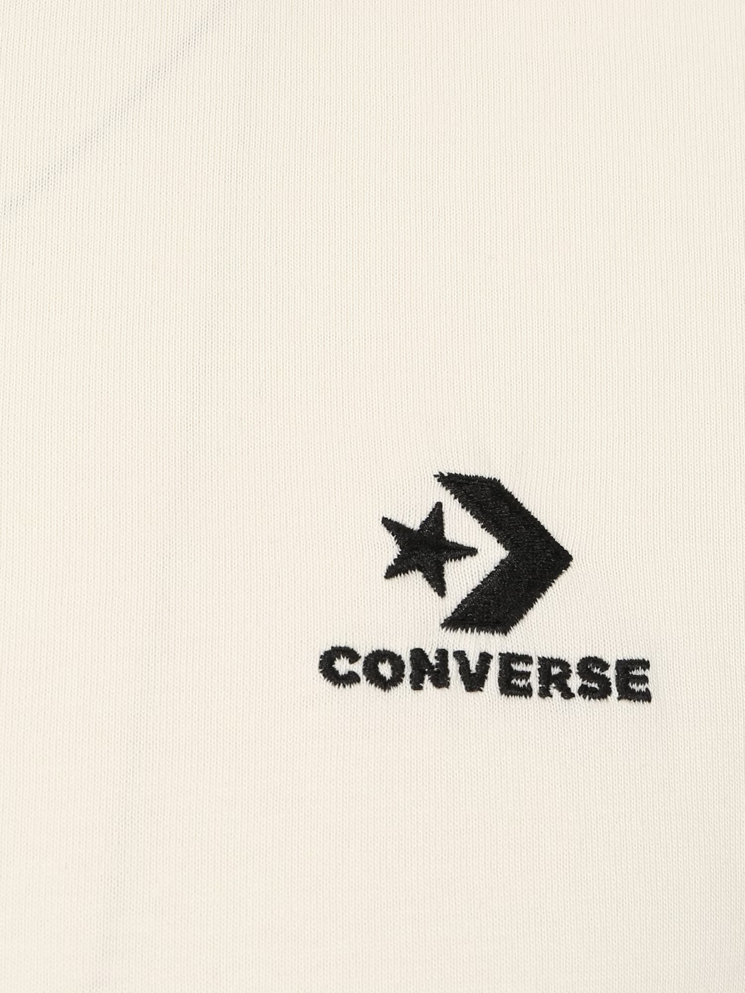 CONVERSE Majica črna / off-bela - Pepit.si