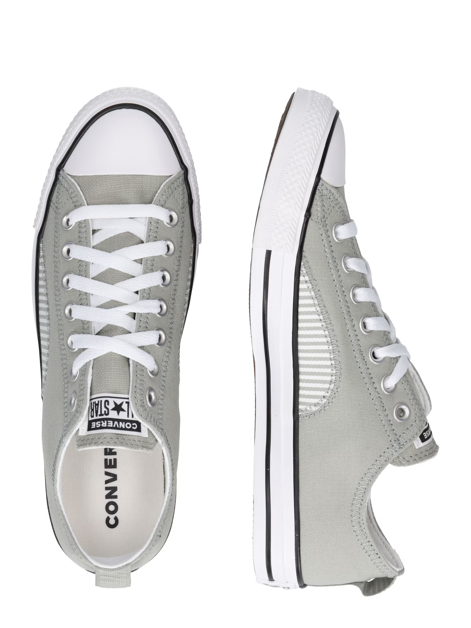 CONVERSE Nizke superge 'Chuck Taylor All Star' dimno-siva / bela - Pepit.si