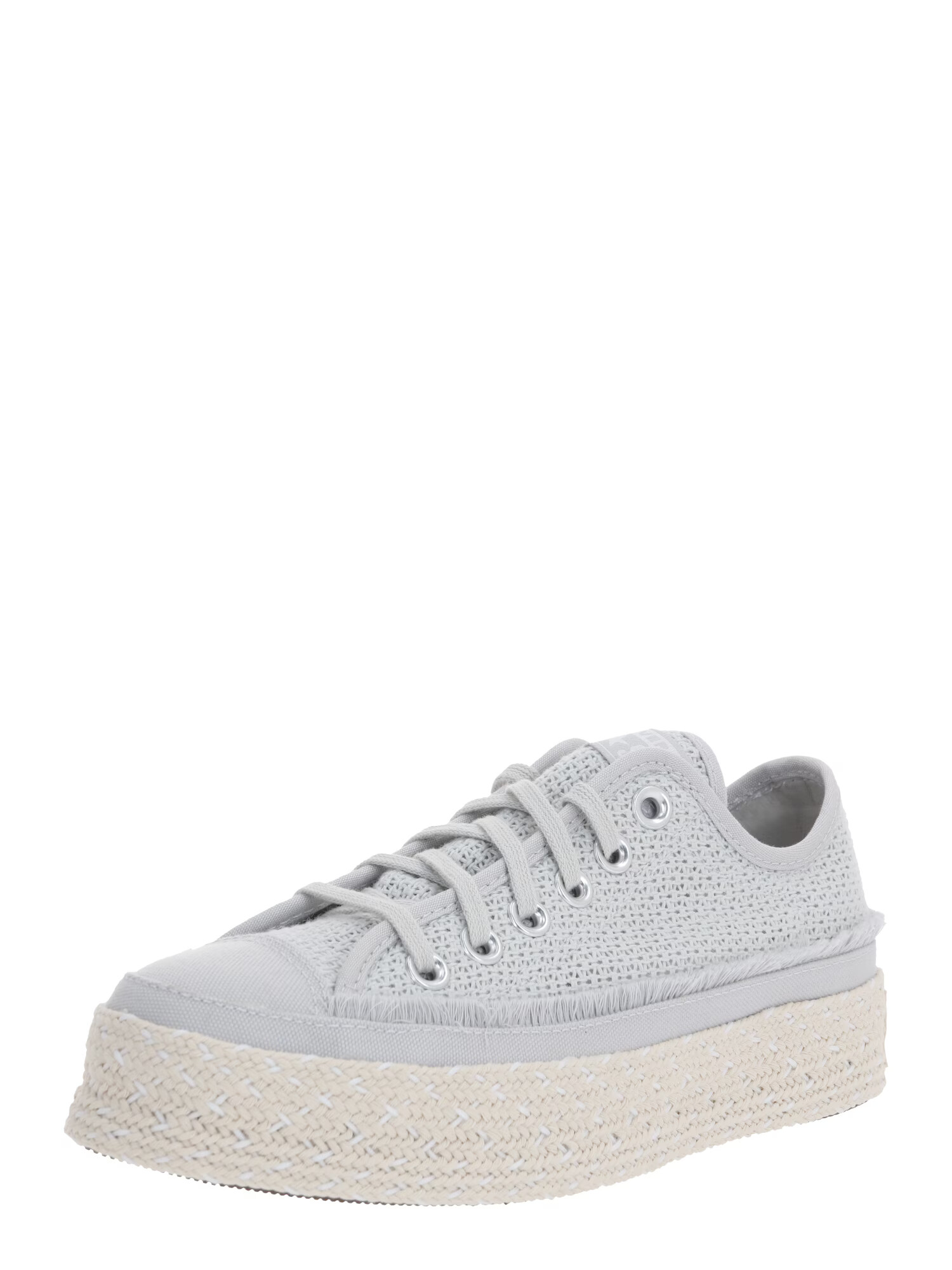 CONVERSE Nizke superge 'CHUCK TAYLOR ALL STAR ESPADRILLE - OX' bež / svetlo siva - Pepit.si