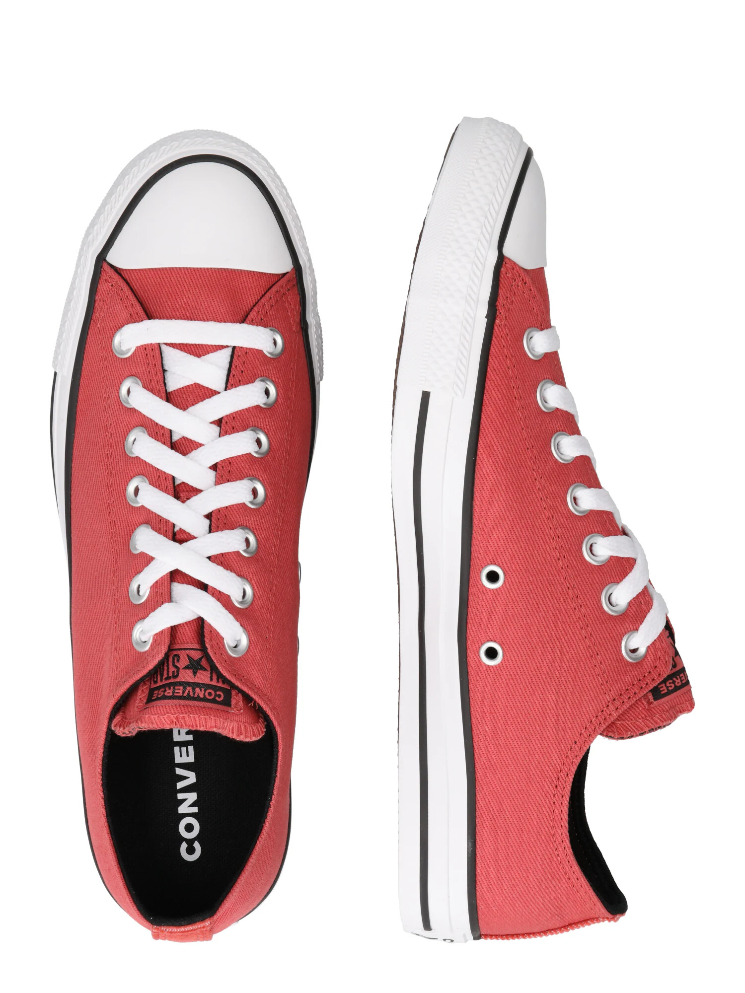 CONVERSE Nizke superge 'Chuck Taylor All Star' rjasto rjava / črna / bela - Pepit.si