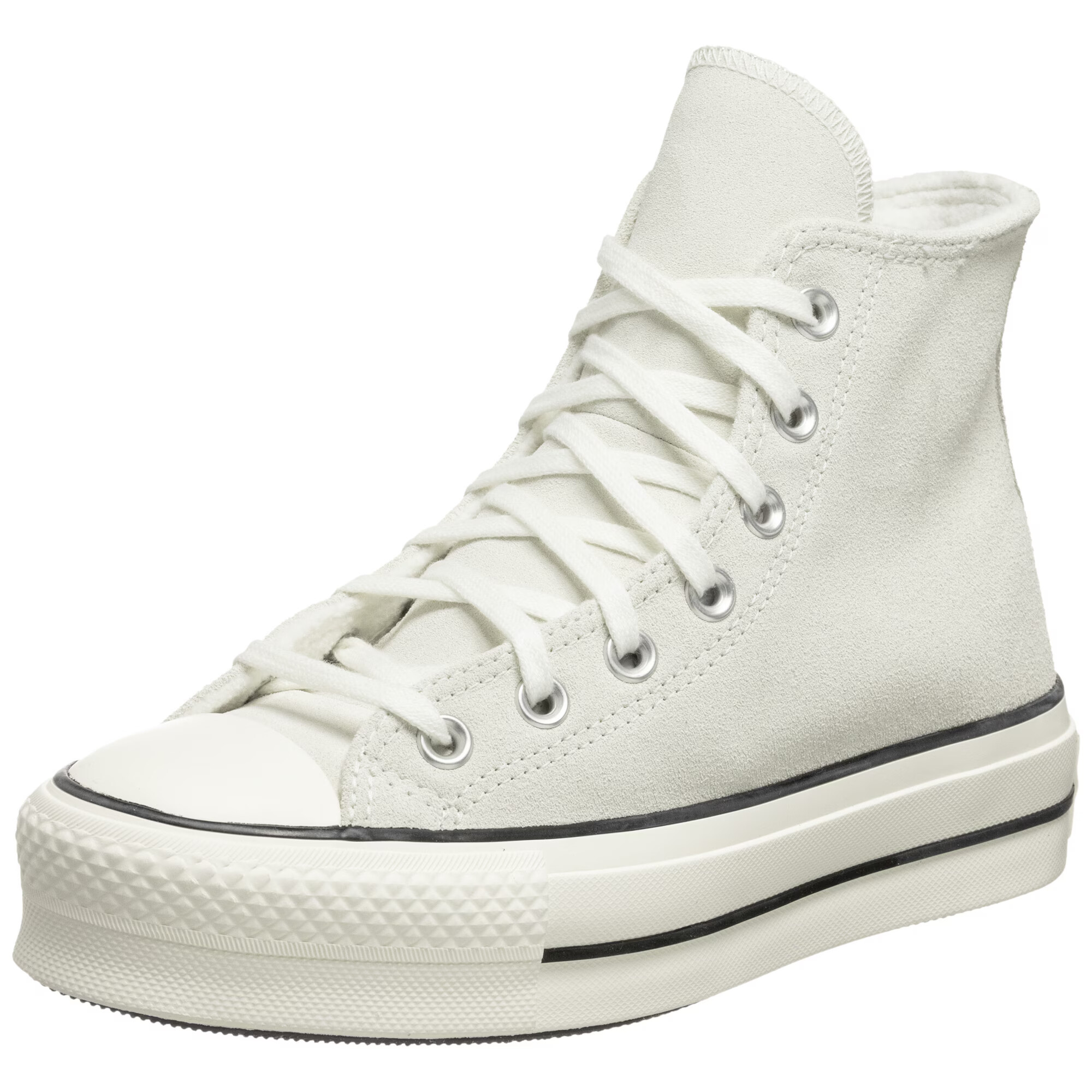 CONVERSE Visoke superge 'Chuck Taylor' črna / jajčna lupina - Pepit.si