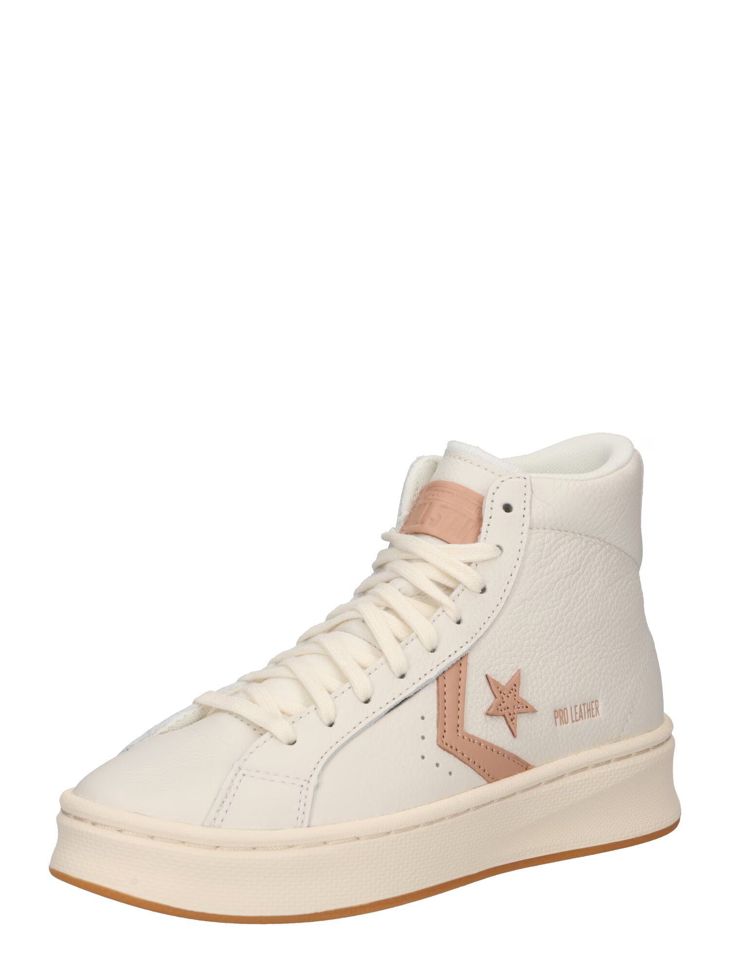 CONVERSE Visoke superge 'PRO LEATHER LIFT NEUTRAL CRAFTED' jajčna lupina - Pepit.si