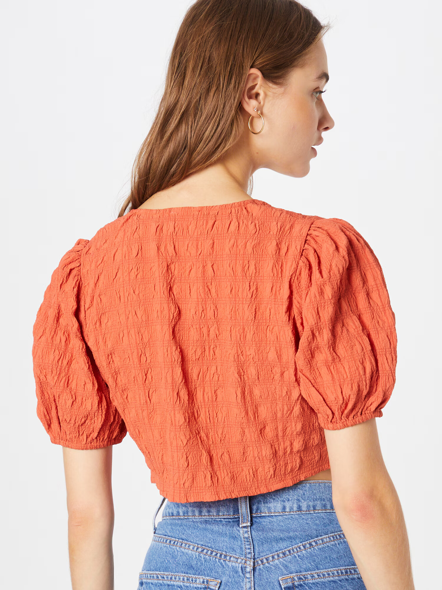 Cotton On Bluza 'SUNSHINE' oranžno rdeča - Pepit.si