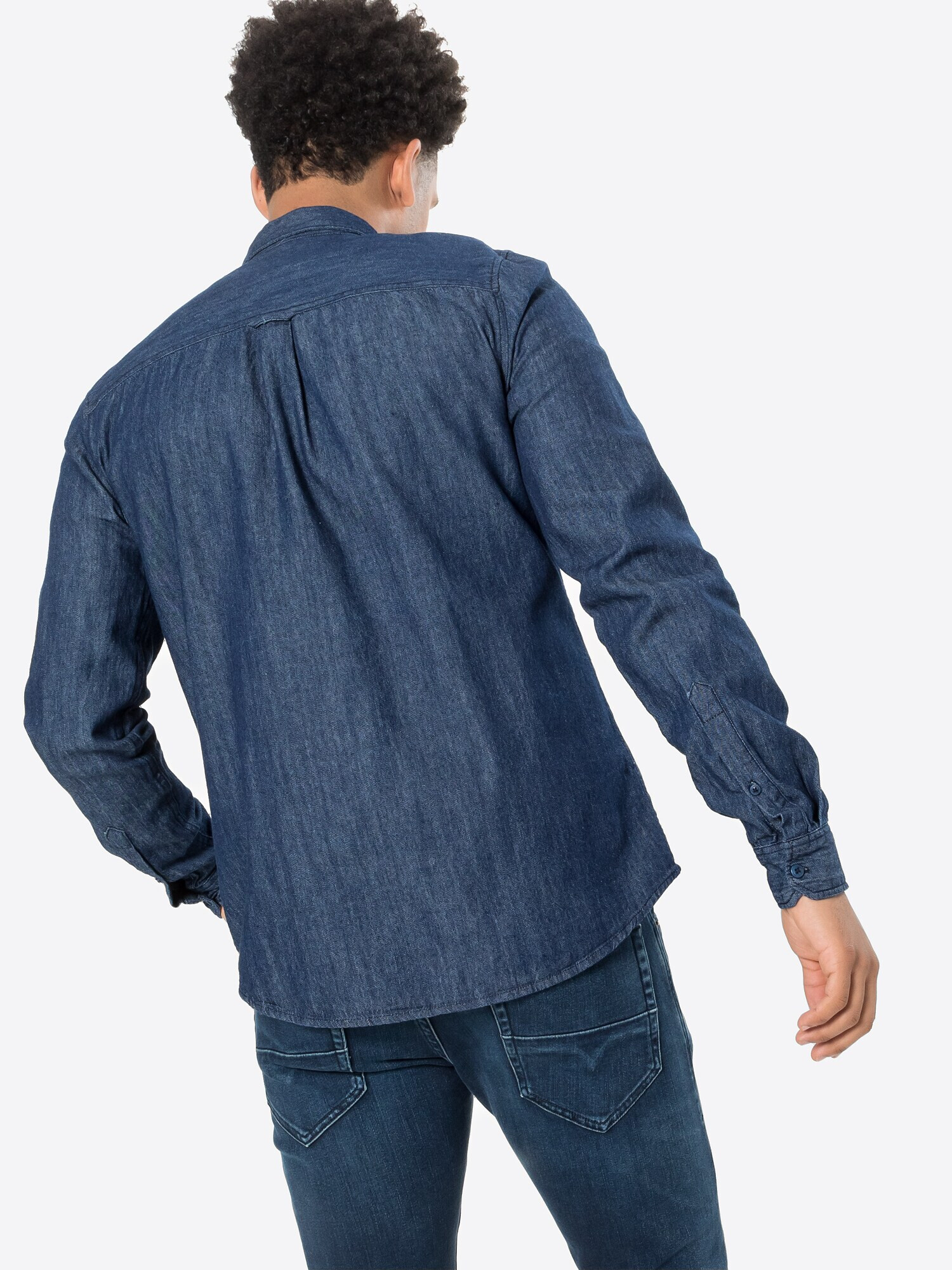 Cotton On Srajca 'Fitzroy' moder denim - Pepit.si